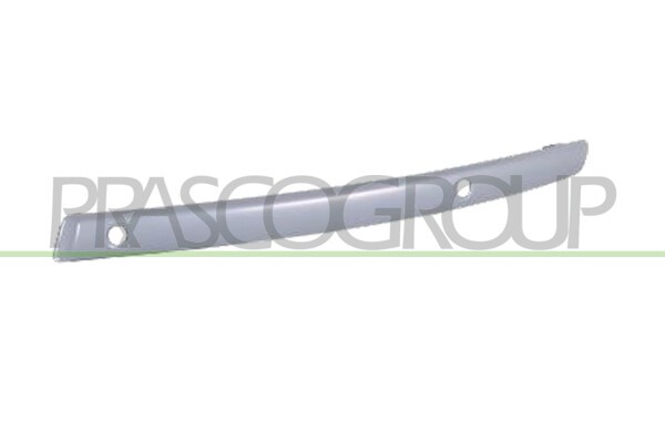 PRASCO Zier-/Schutzleiste, Stoßfänger Vorne Rechts für BMW 1