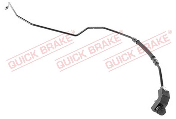 QUICK BRAKE Bremsschlauch mit Rohrleitung Hinten Rechts (96.012x) für VW Golf IV