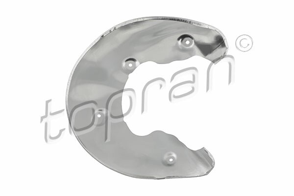 TOPRAN Ankerblech für Bremsscheiben Durchmesser-Ø314mm Vorne Rechts für AUDI Q5 A6 C7 A4 B8 A5 A7