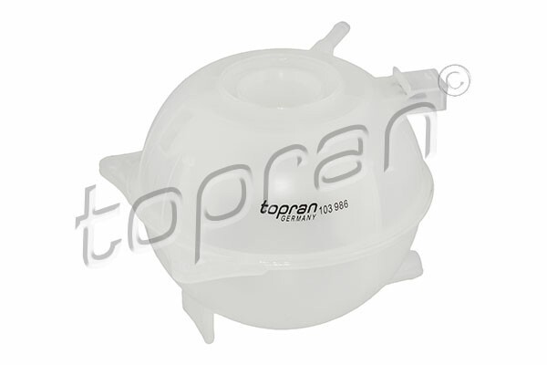 TOPRAN Kühlwasserbehälter 2-polig (103 986) für VW Polo | Kühlmittelbehälter