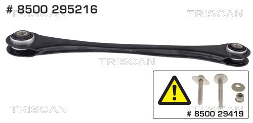 TRISCAN Querlenker Hinten Links für AUDI Q7 A8 A7 VW Touareg Q8 A6 C8