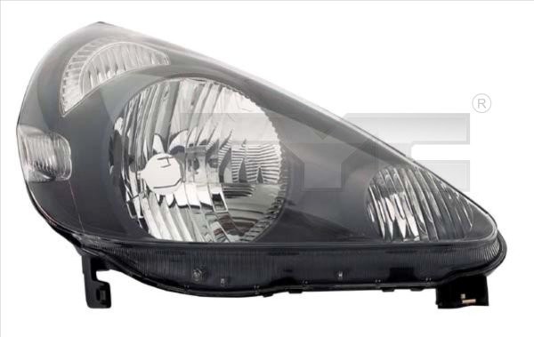 TYC Scheinwerfer mit Lampenträger Links (20-0444-05-2) für Honda Jazz II |