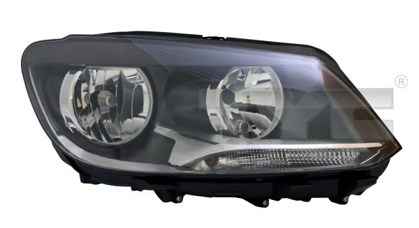 TYC Scheinwerfer mit Elektromotor Links für VW Caddy III Touran