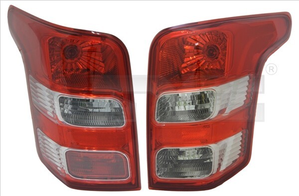 TYC | Rückleuchte mit Lampenträger Rechts (11-12827-05-2) für Mitsubishi Fiat |