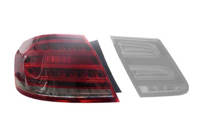 VAN WEZEL Rückleuchte LED mit Lampenträger Links (2942921) für Mercedes-Benz