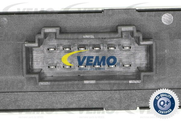 Appareil de commande, réglage de siège Q+, Première Monte VEMO, par ex. pour VW, Skoda