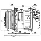 HC-Cargo Kompressor, Klimaanlage, Art.-Nr. 240943
