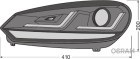 OSRAM Hauptscheinwerfersatz "LEDriving XENARC headlight for VW Golf VI", Art.-Nr. LEDHL102-BK