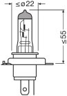 OSRAM Glhlampe, Fernscheinwerfer "TRUCKSTAR PRO (Next Gen)", Art.-Nr. 64196TSP-HCB