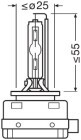 OSRAM Glühlampe, Hauptscheinwerfer "XENARC® NIGHT BREAKER® LASER", Art.-Nr. 66140XNN