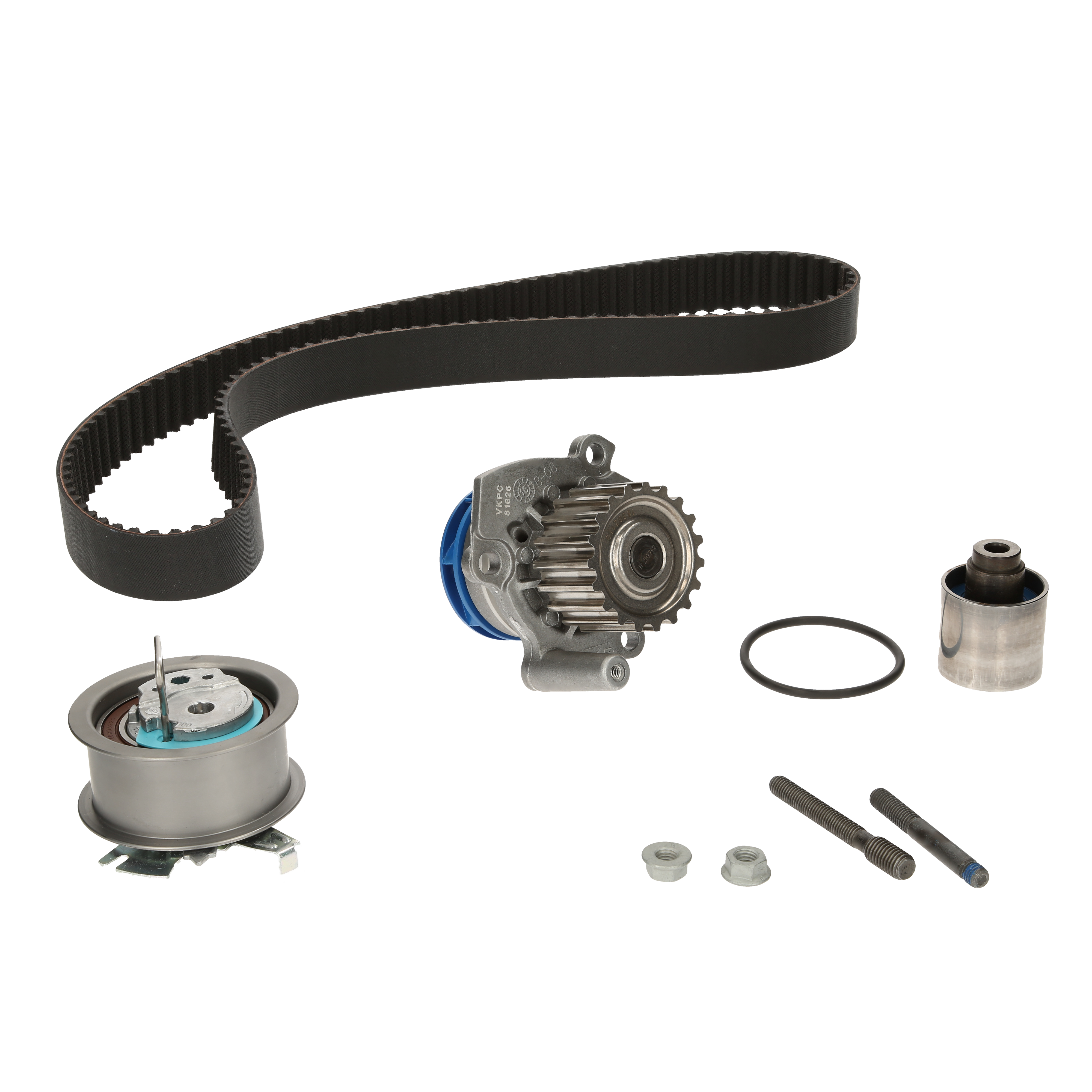 Pompe à eau + kit de courroie de distribution PowerGrip® GATES, par ex. pour Audi, VW, Seat, Skoda