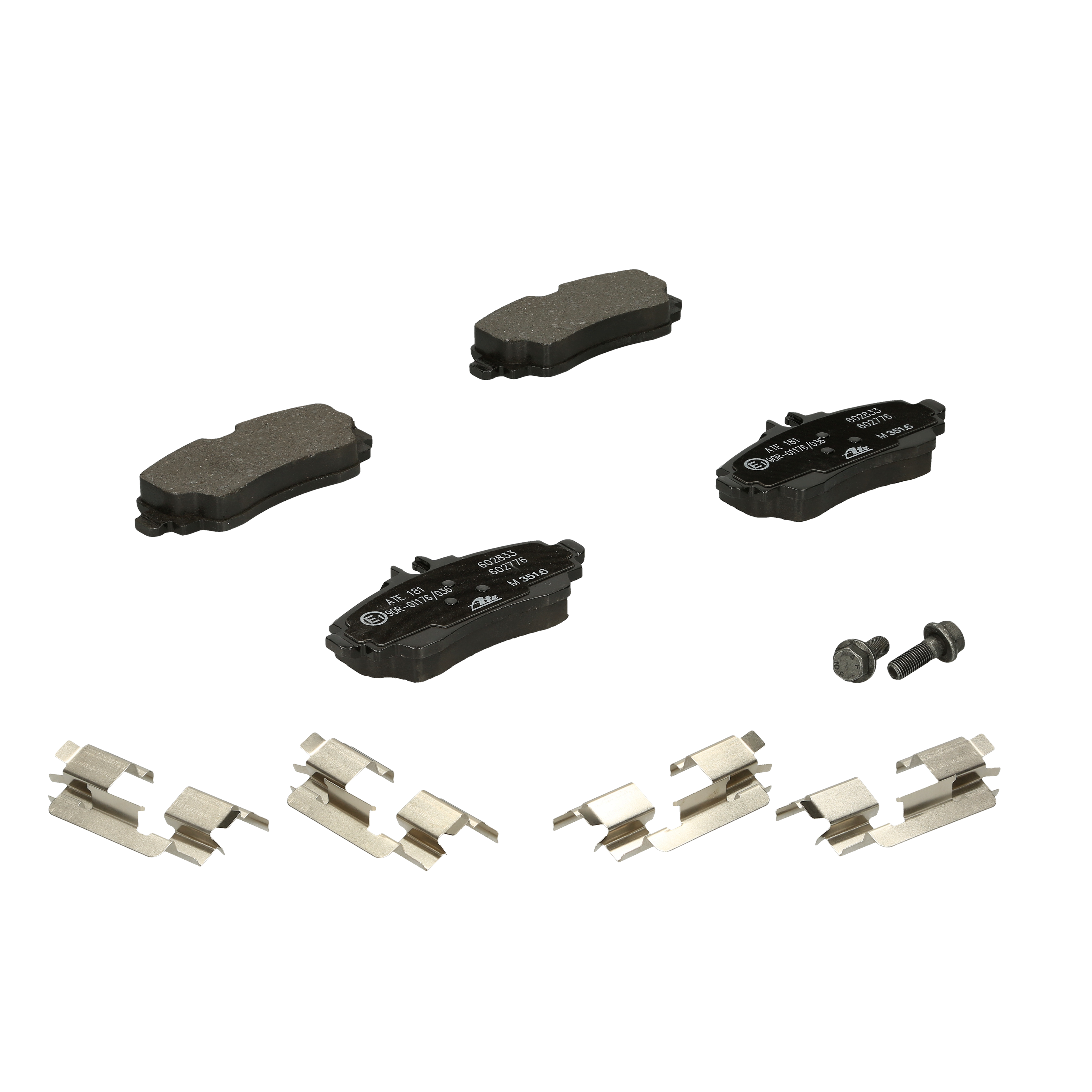 Bremsbelagsatz, Scheibenbremse | ATE (13.0460-2776.2)