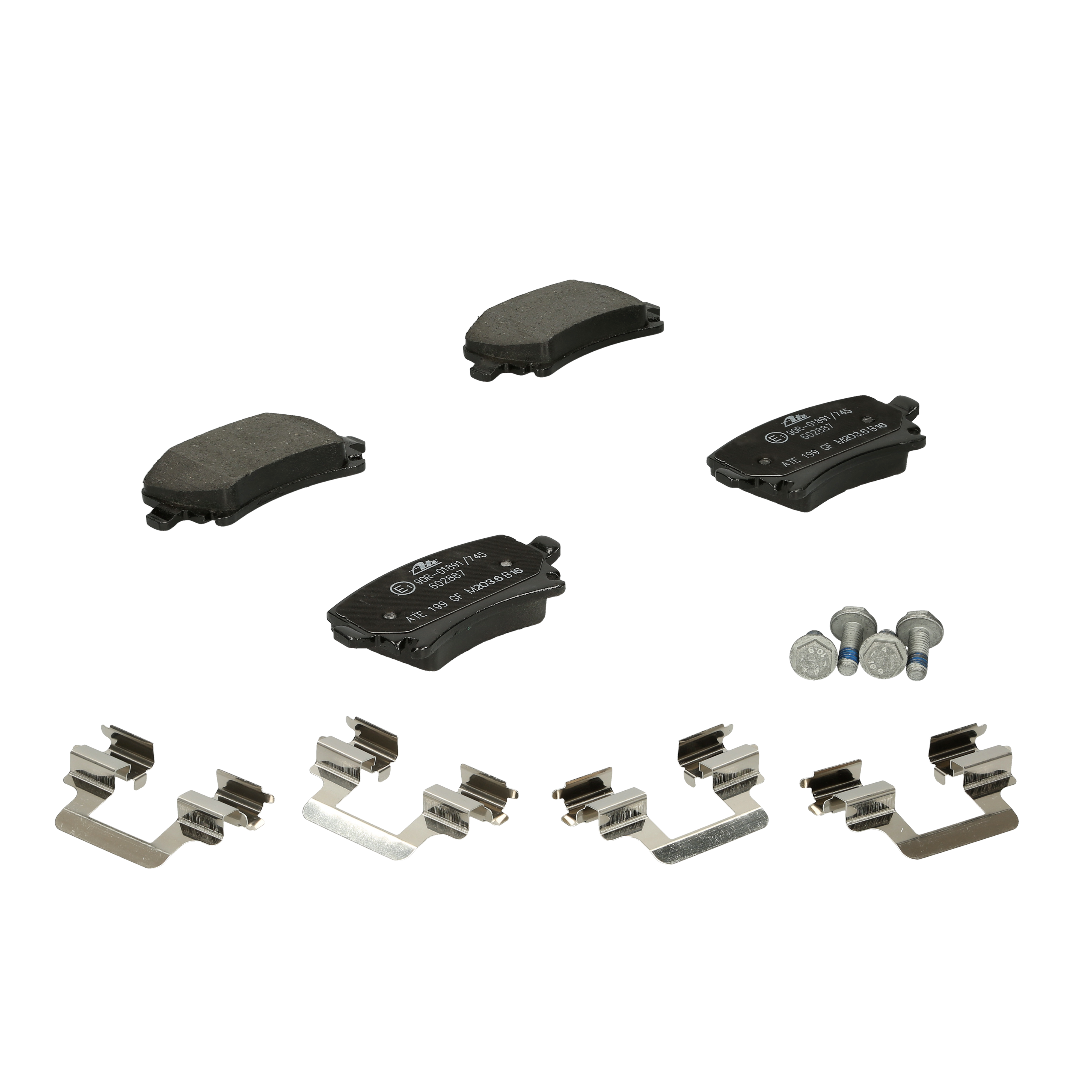 Bremsbelagsatz, Scheibenbremse | ATE (13.0460-2887.2)