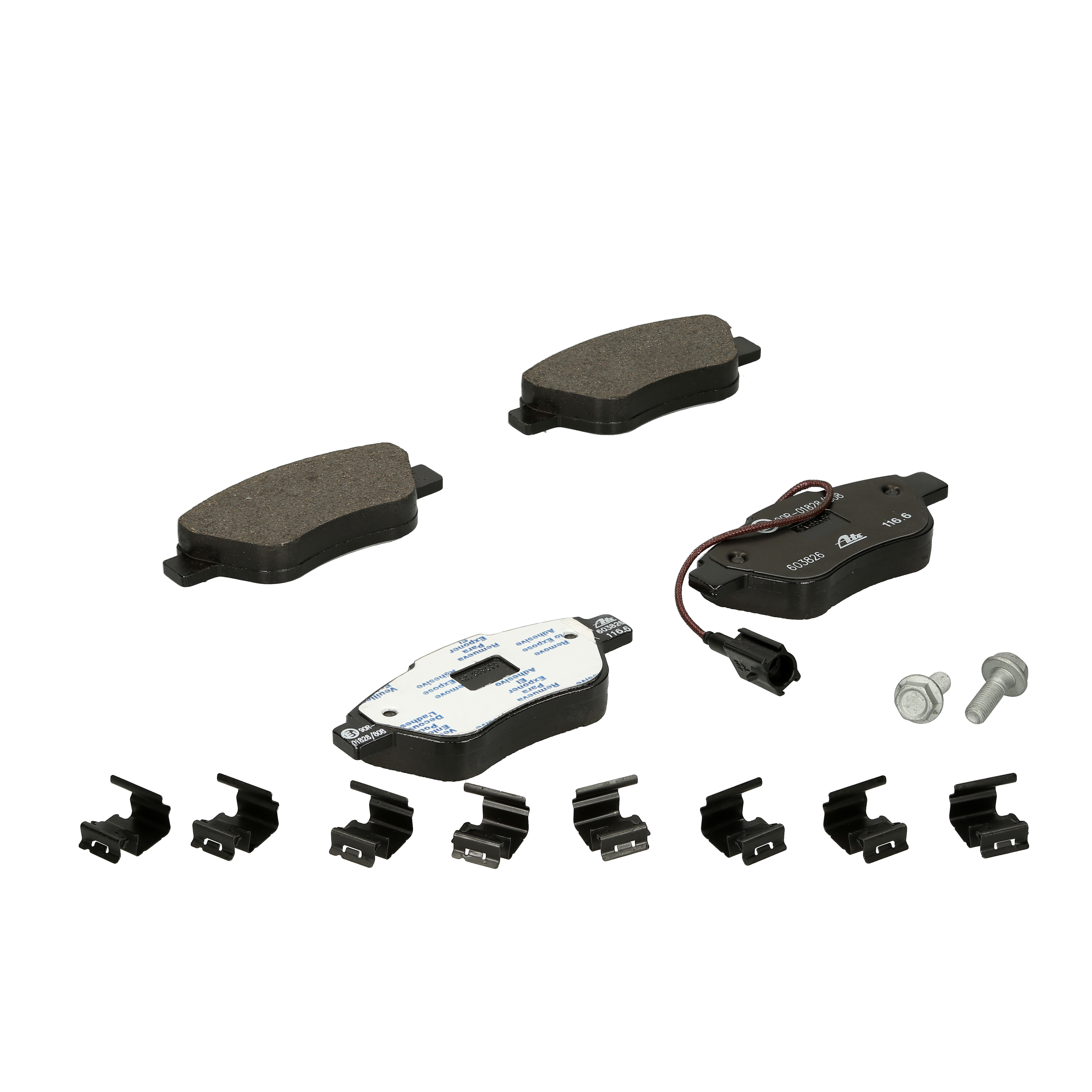 Bremsbelagsatz, Scheibenbremse | ATE (13.0460-3826.2)