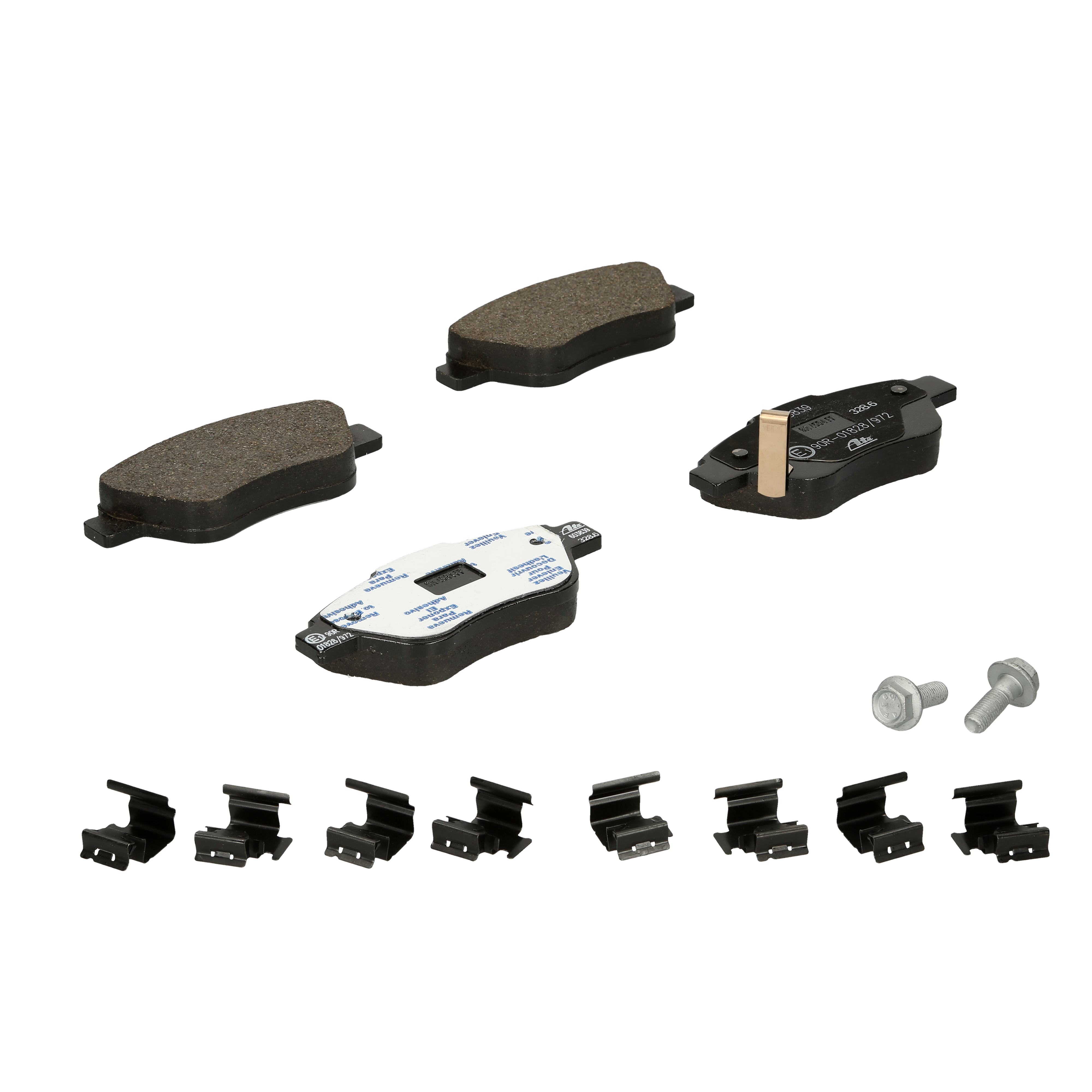 Bremsbelagsatz, Scheibenbremse | ATE (13.0460-3839.2)