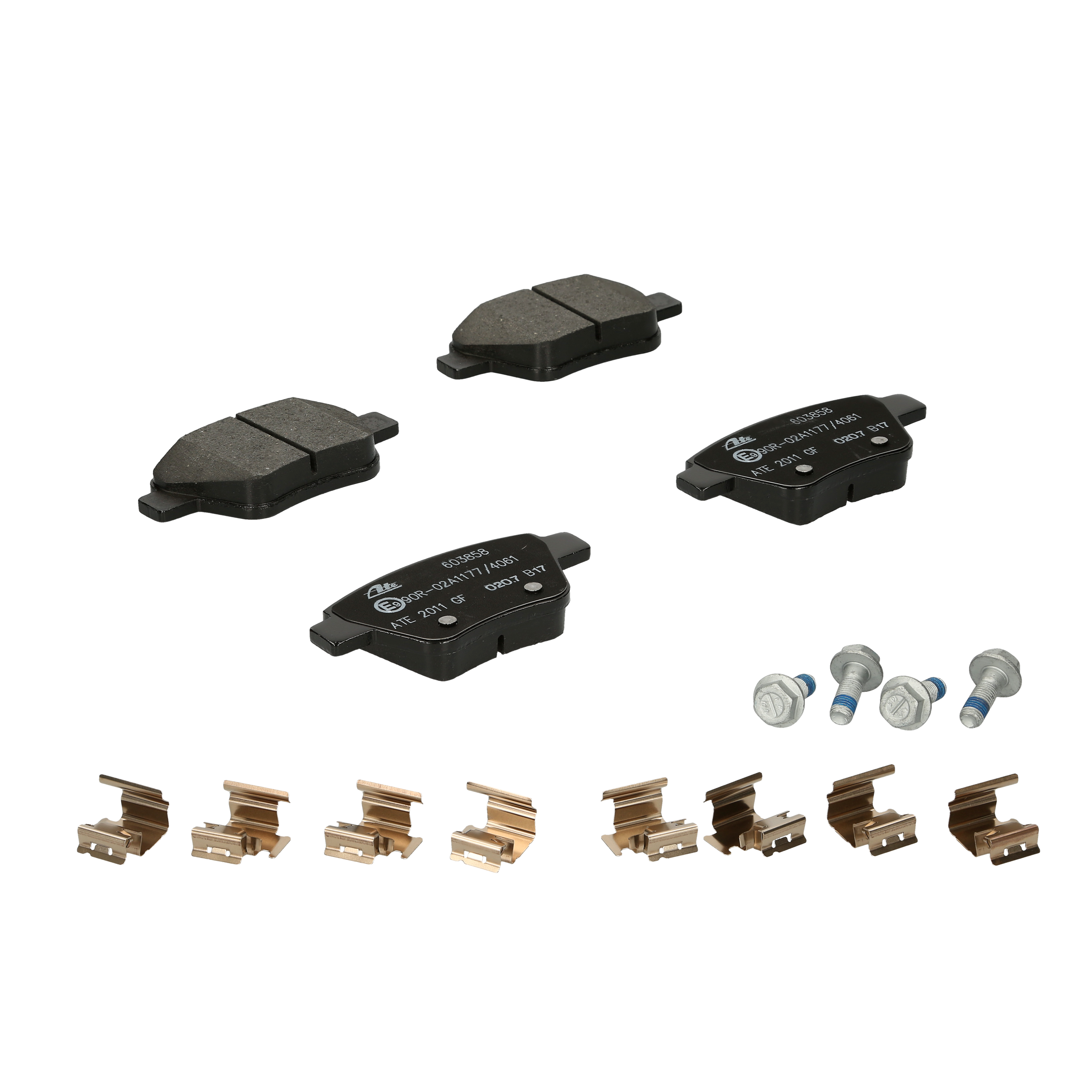 Bremsbelagsatz, Scheibenbremse | ATE (13.0460-3858.2)