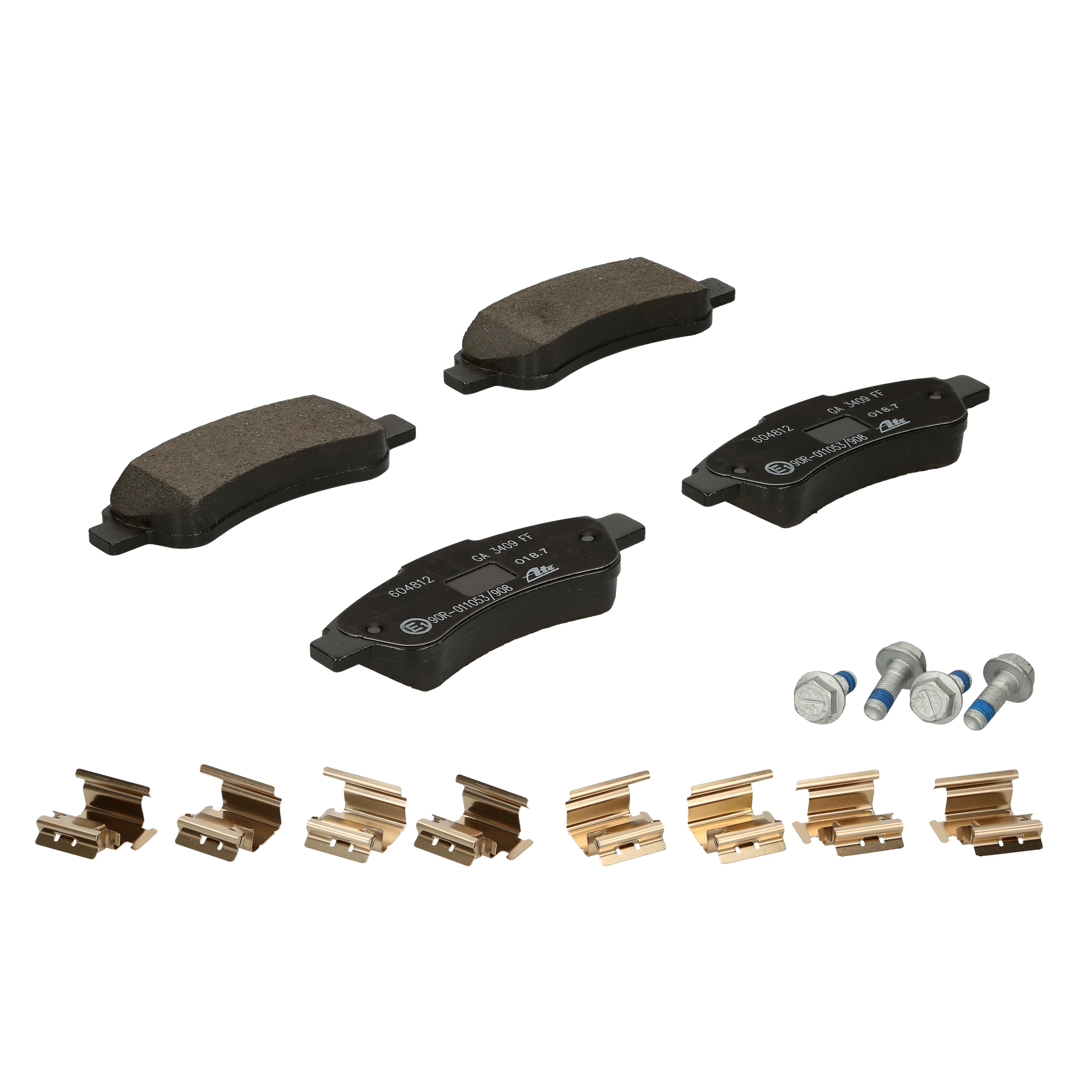 Bremsbelagsatz, Scheibenbremse | ATE (13.0460-4812.2)