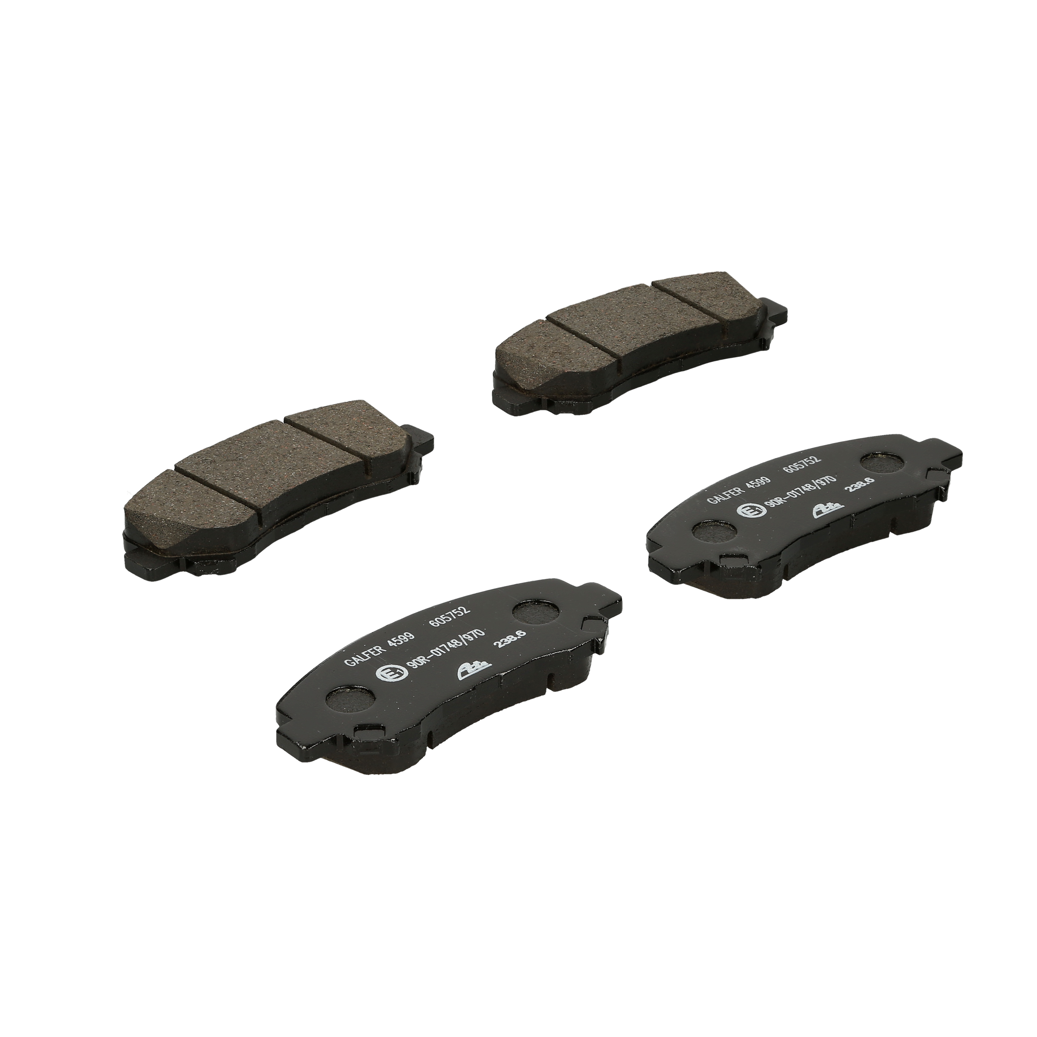 Bremsbelagsatz, Scheibenbremse | ATE (13.0460-5752.2)