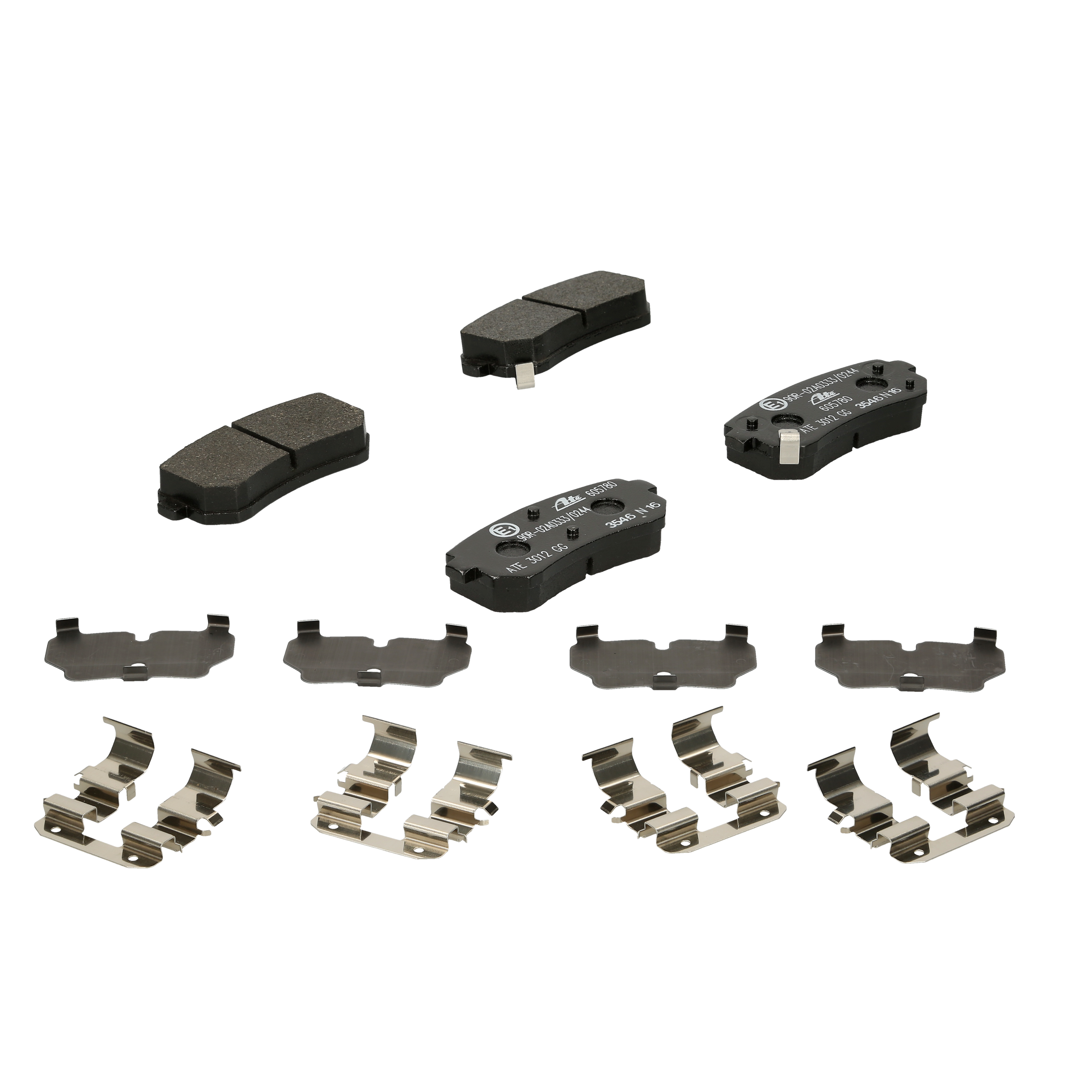 Bremsbelagsatz, Scheibenbremse | ATE (13.0460-5780.2)