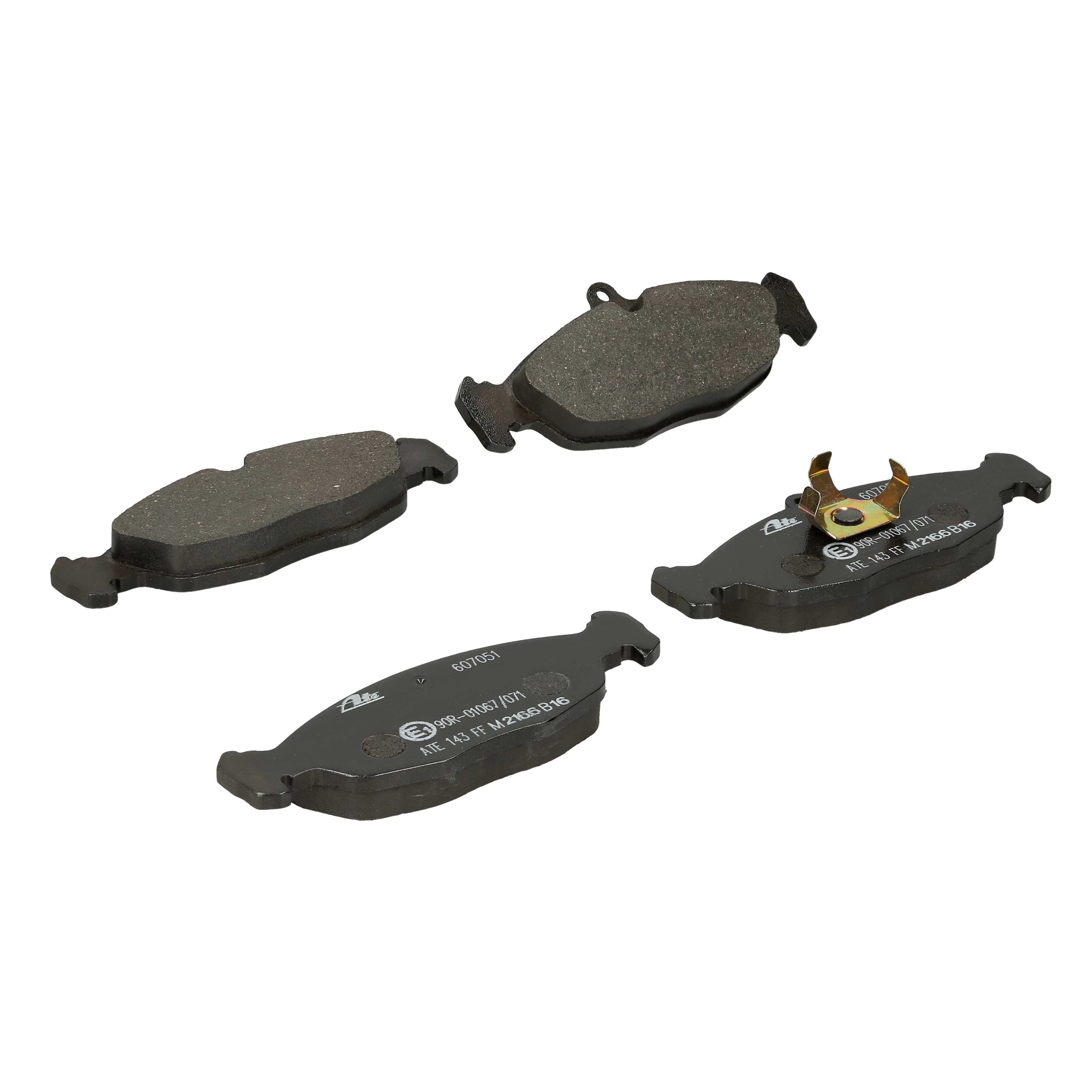 Bremsbelagsatz, Scheibenbremse | ATE (13.0460-7051.2)