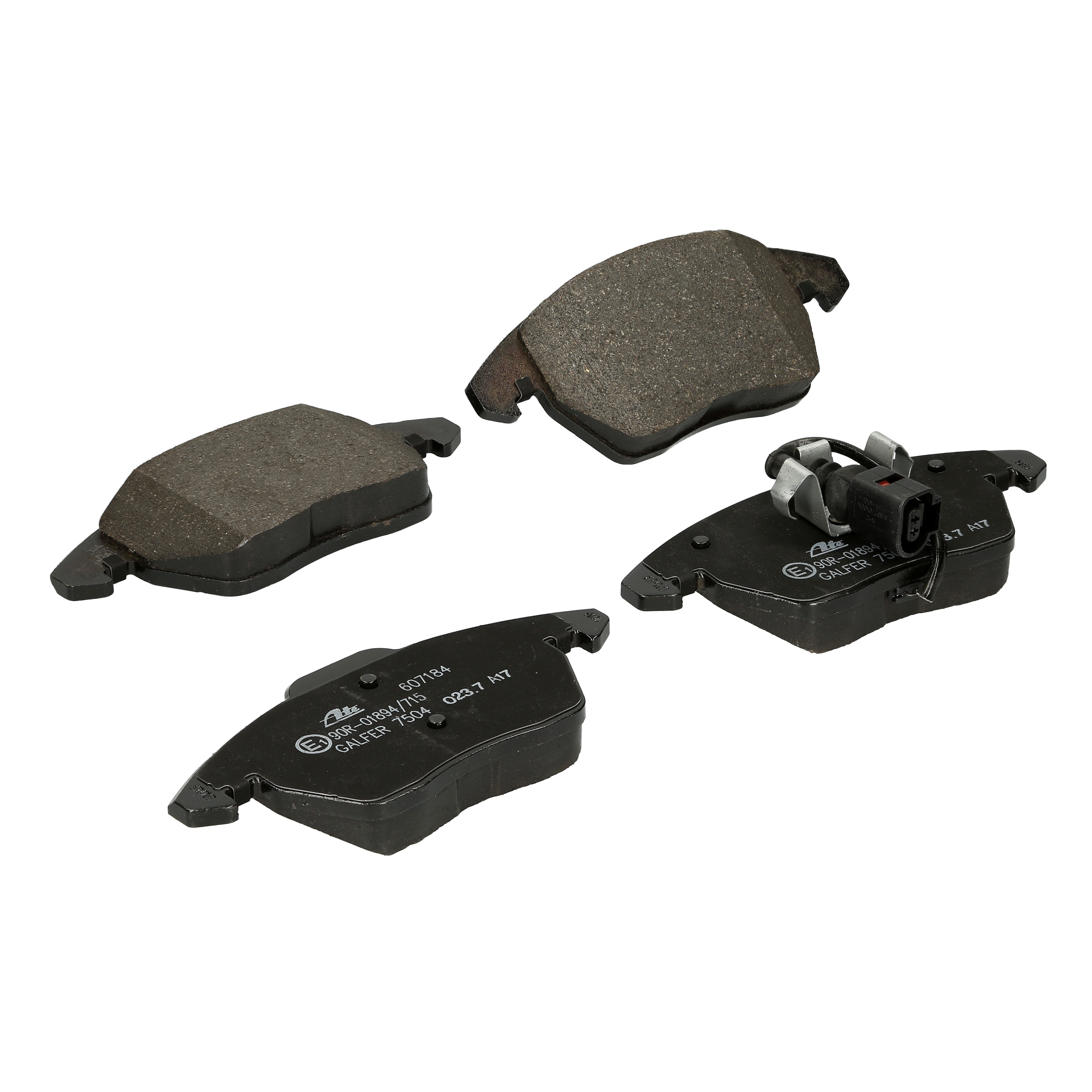 Bremsbelagsatz, Scheibenbremse | ATE (13.0460-7184.2)