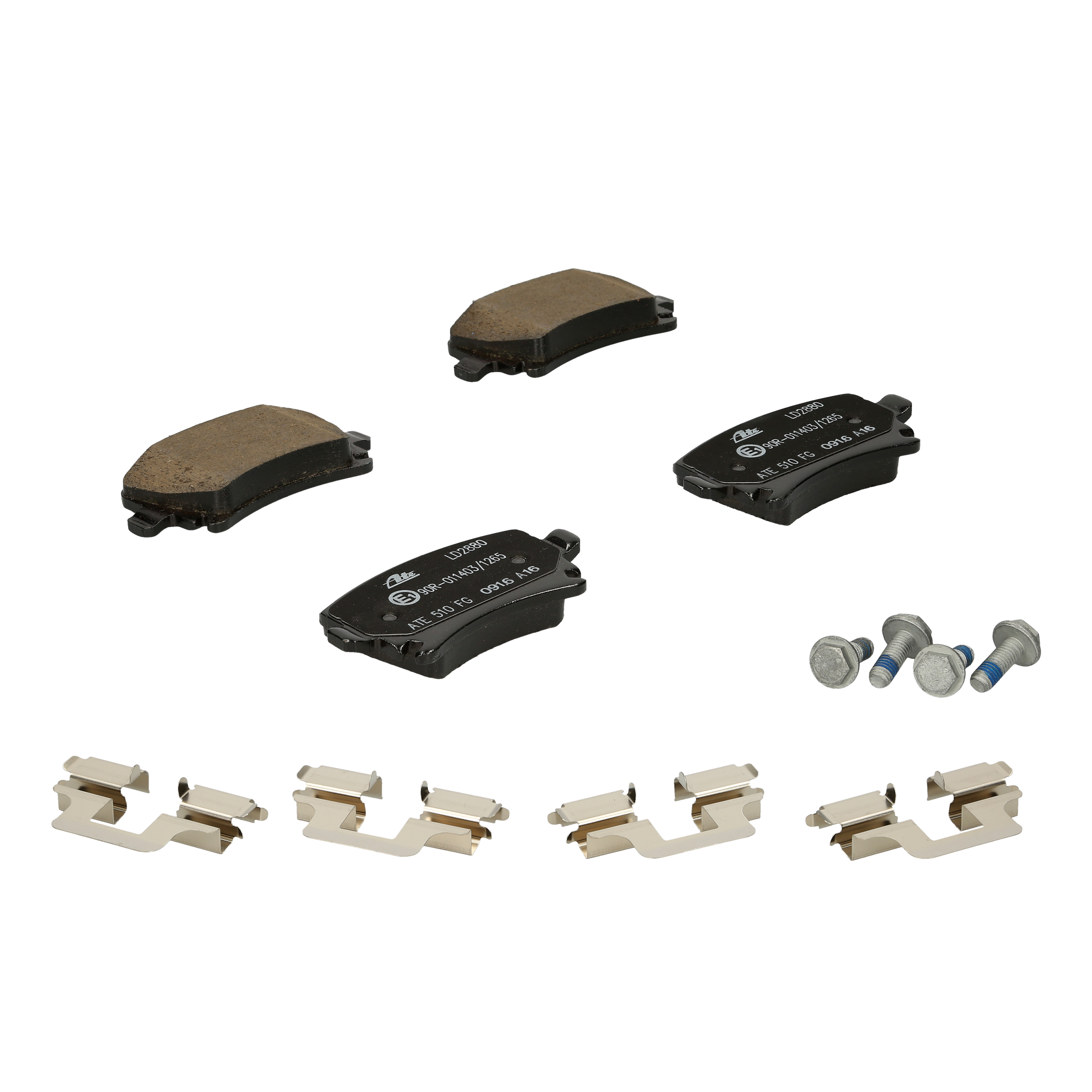 Bremsbelagsatz, Scheibenbremse 'ATE Ceramic' | ATE (13.0470-2880.2)