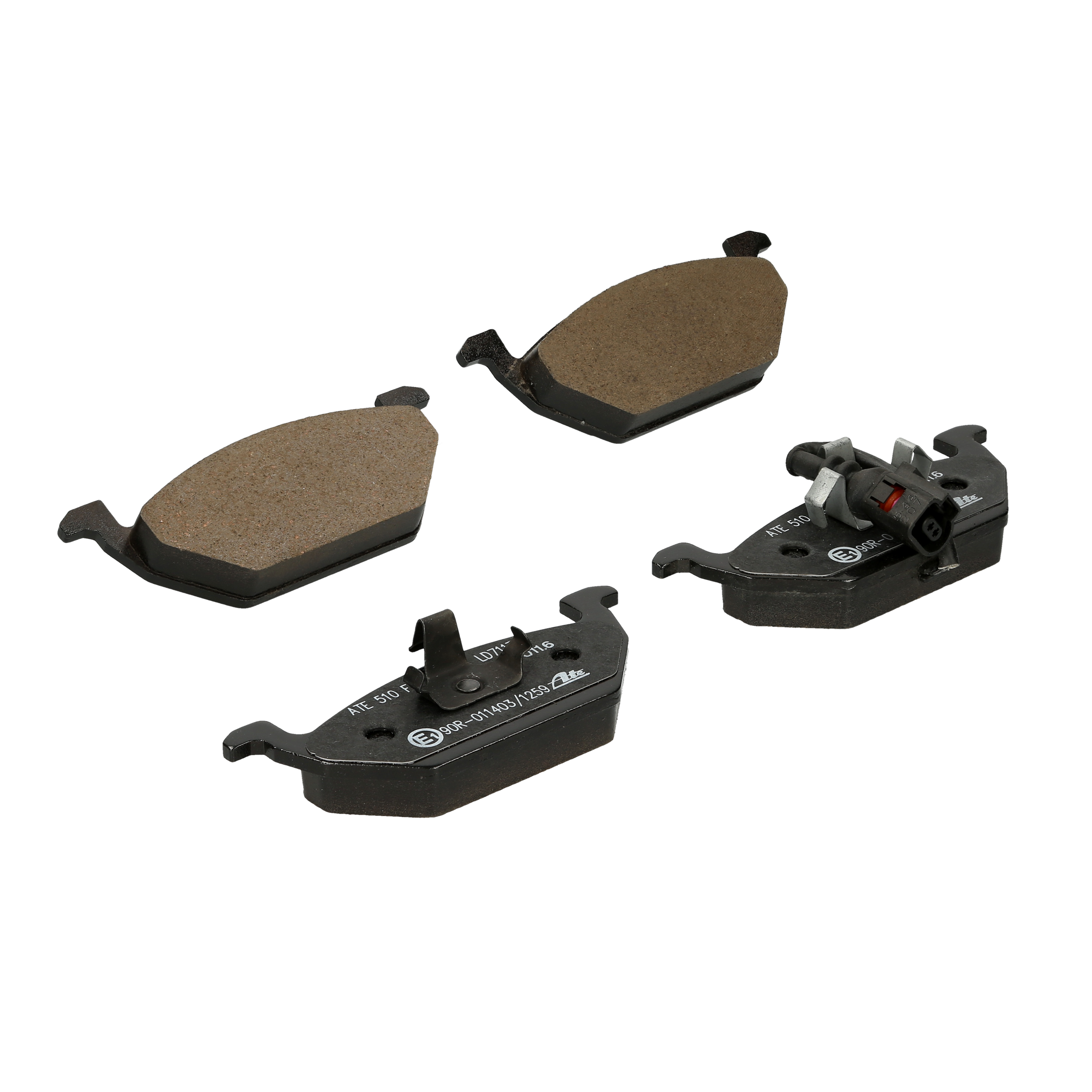 Bremsbelagsatz, Scheibenbremse 'ATE Ceramic' | ATE (13.0470-7117.2)