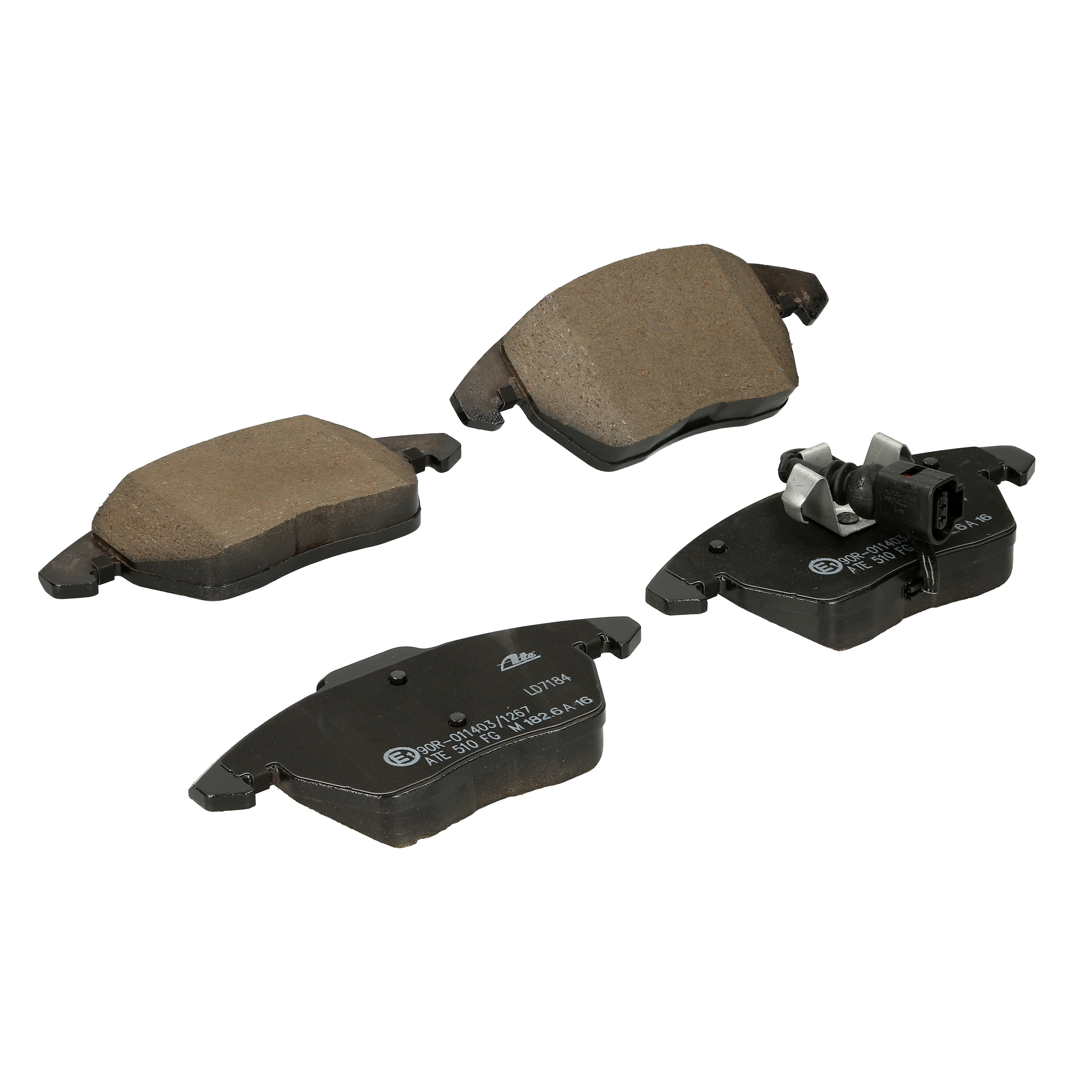 Bremsbelagsatz, Scheibenbremse 'ATE Ceramic' | ATE (13.0470-7184.2)