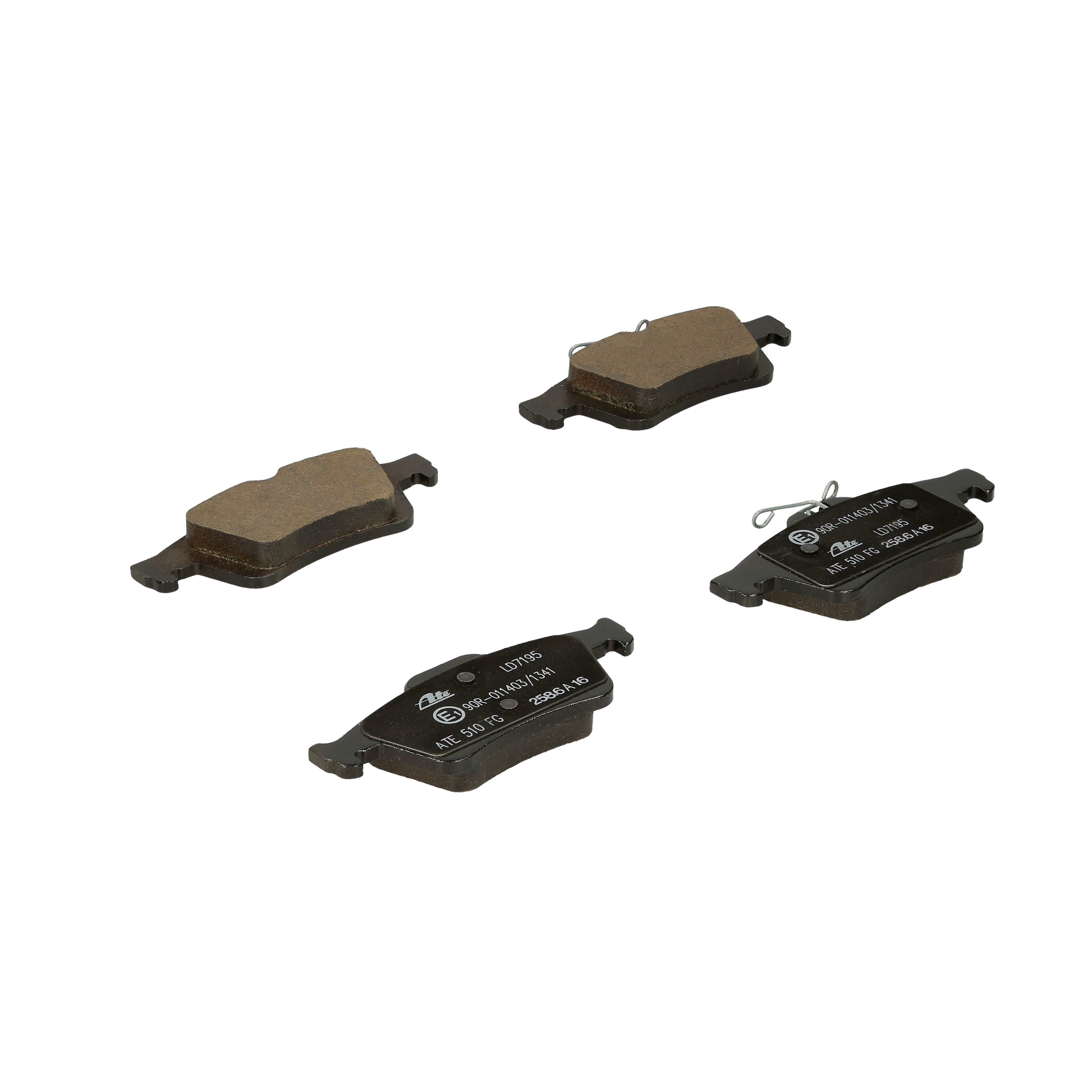 Bremsbelagsatz, Scheibenbremse 'ATE Ceramic' | ATE (13.0470-7195.2)