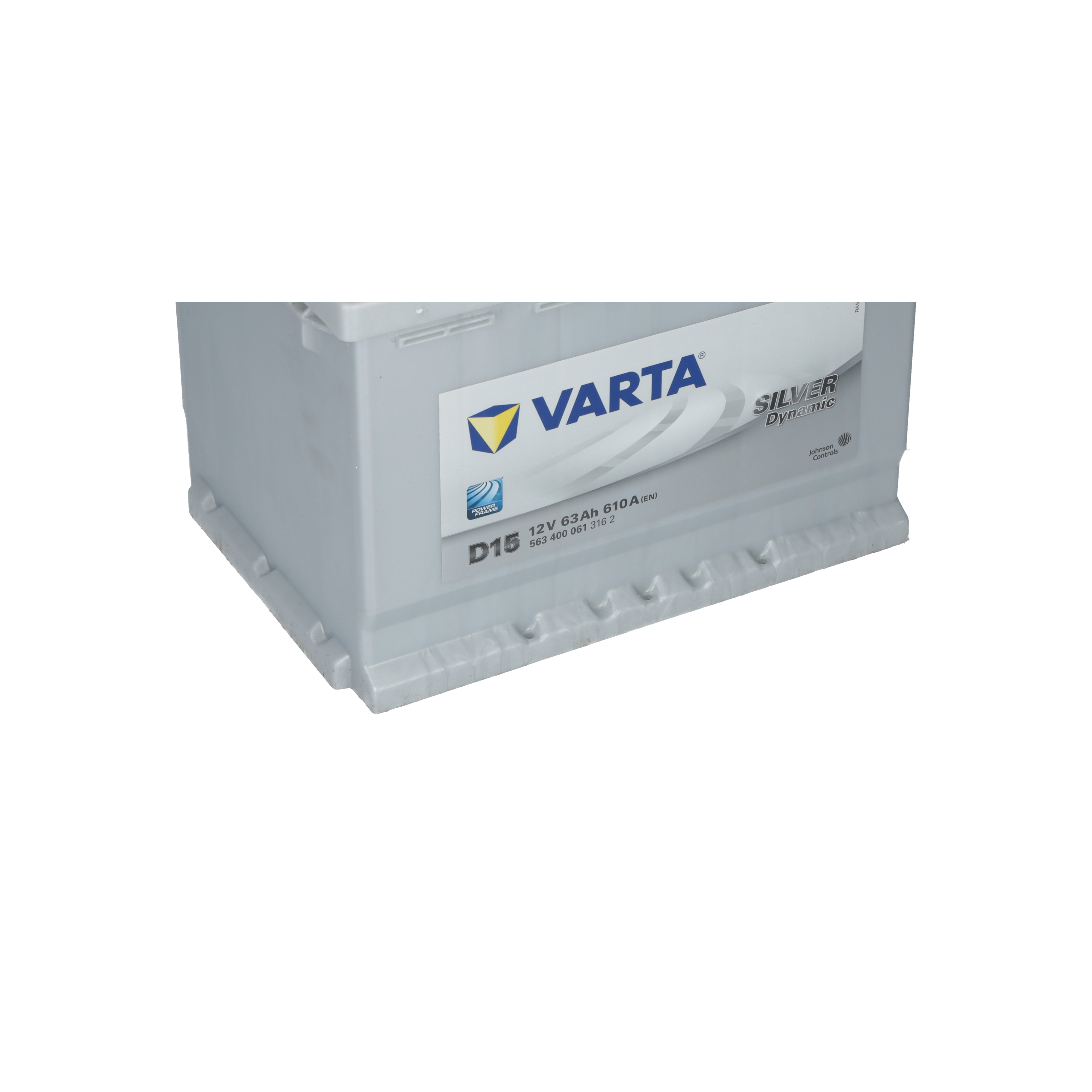 Starterbatterie 'SILVER Dynamic 12V 63Ah 610A' | Varta, Batterie: Blei-Kalzium-Batterie (Pb/Ca), Breite: 175 mm Höhe: 190 mm