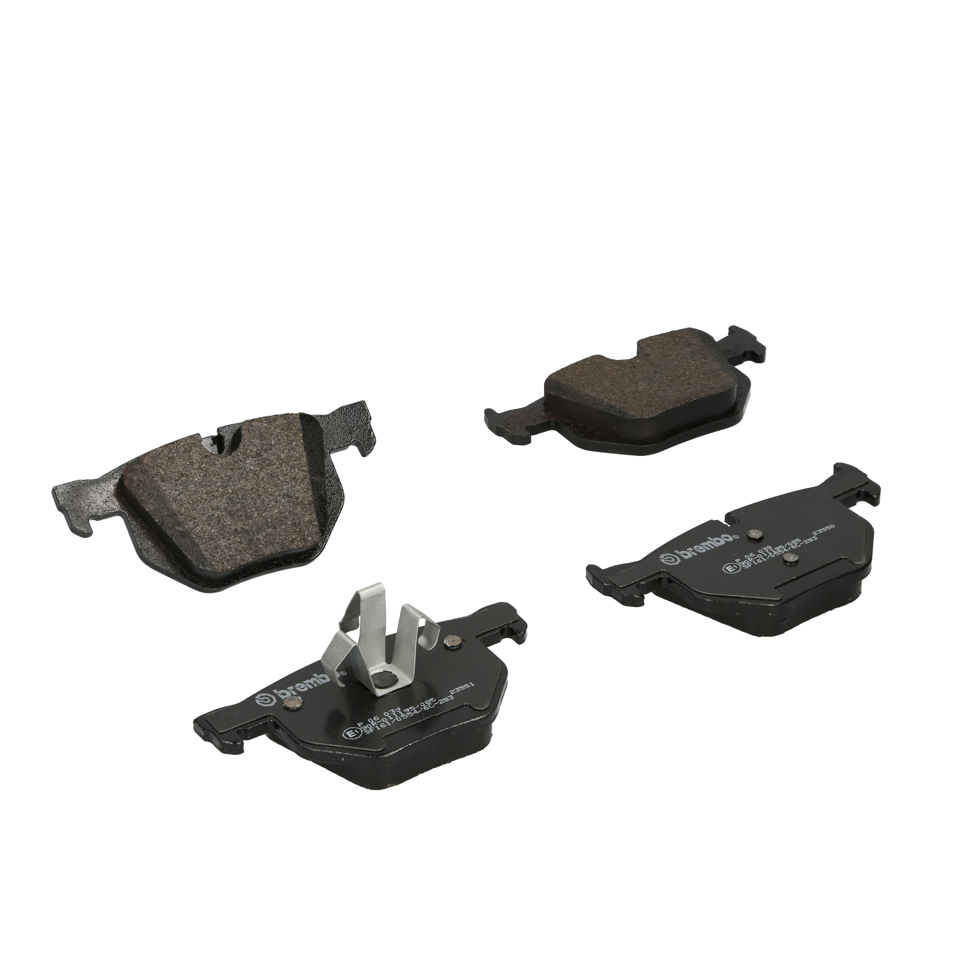 Bremsbelagsatz, Scheibenbremse | BREMBO (P 06 039)