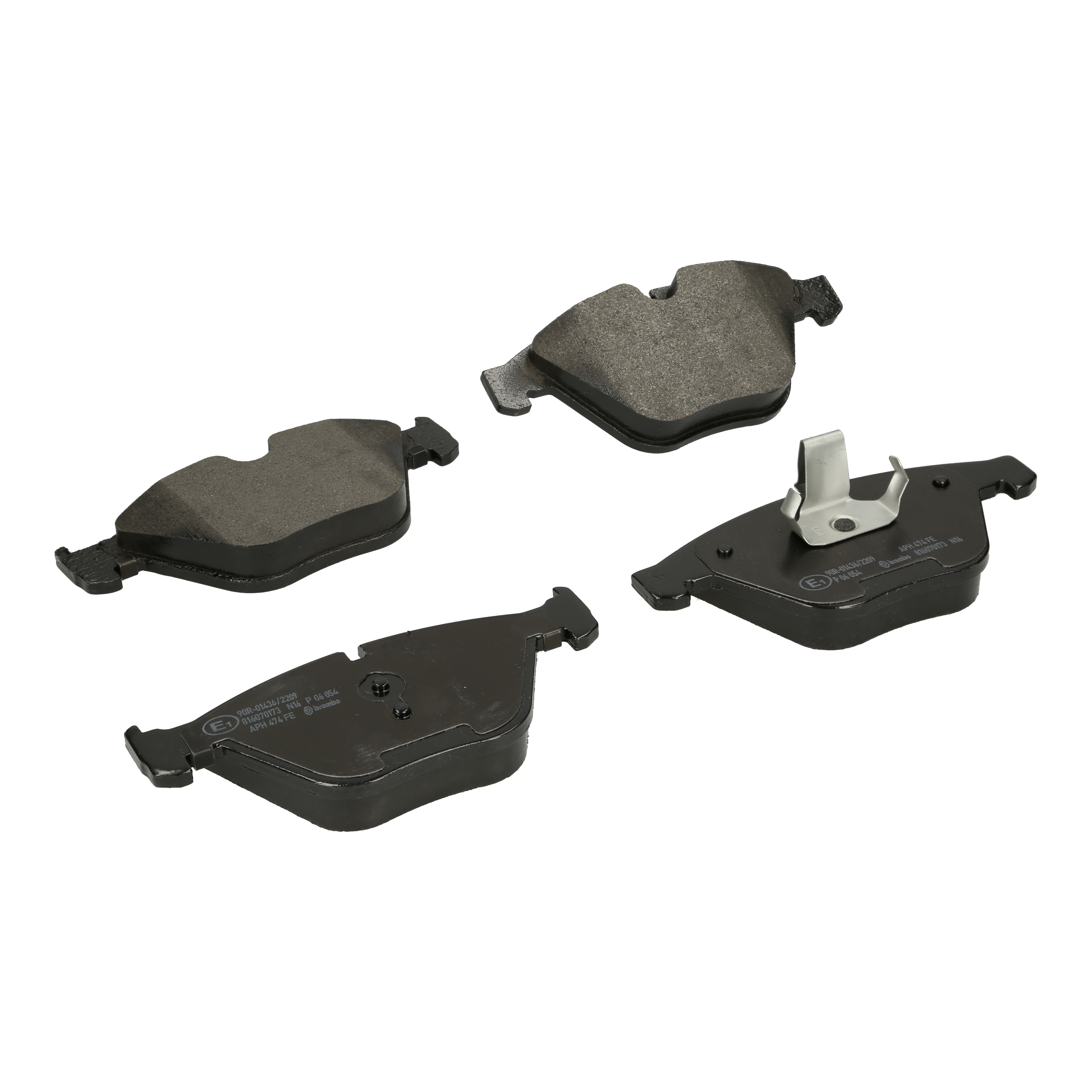 Bremsbelagsatz, Scheibenbremse | BREMBO (P 06 054)