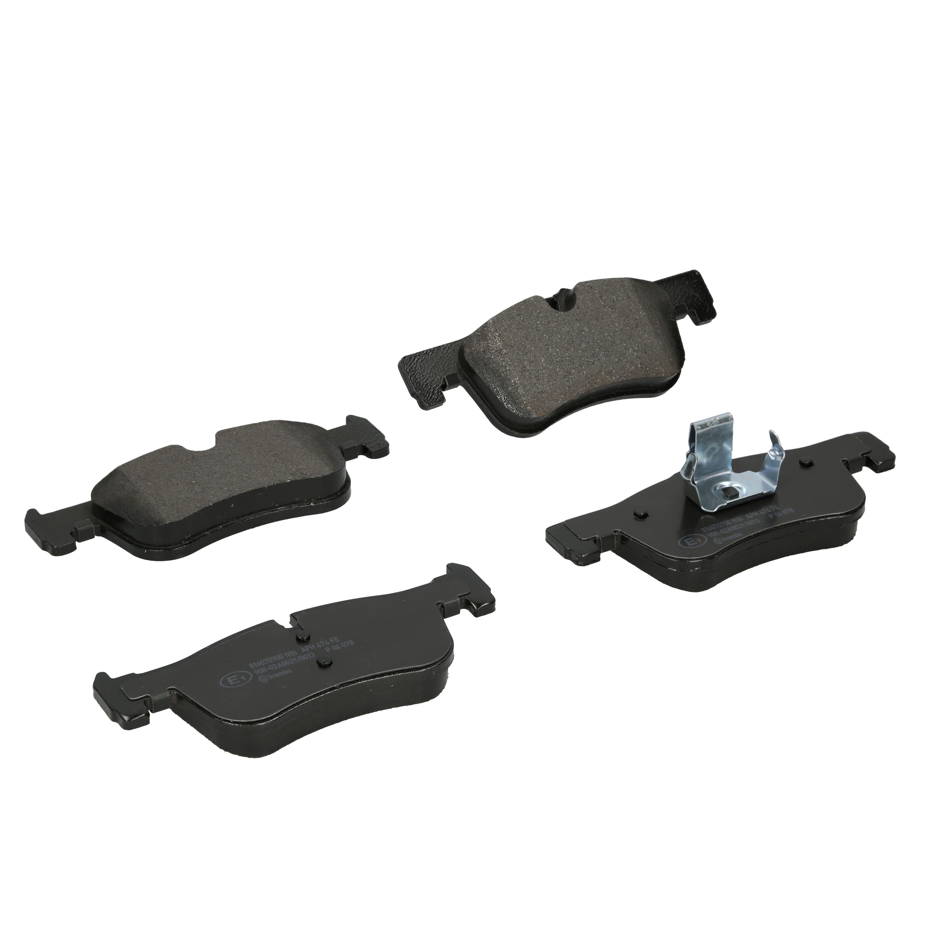 Bremsbelagsatz, Scheibenbremse | BREMBO (P 06 078)