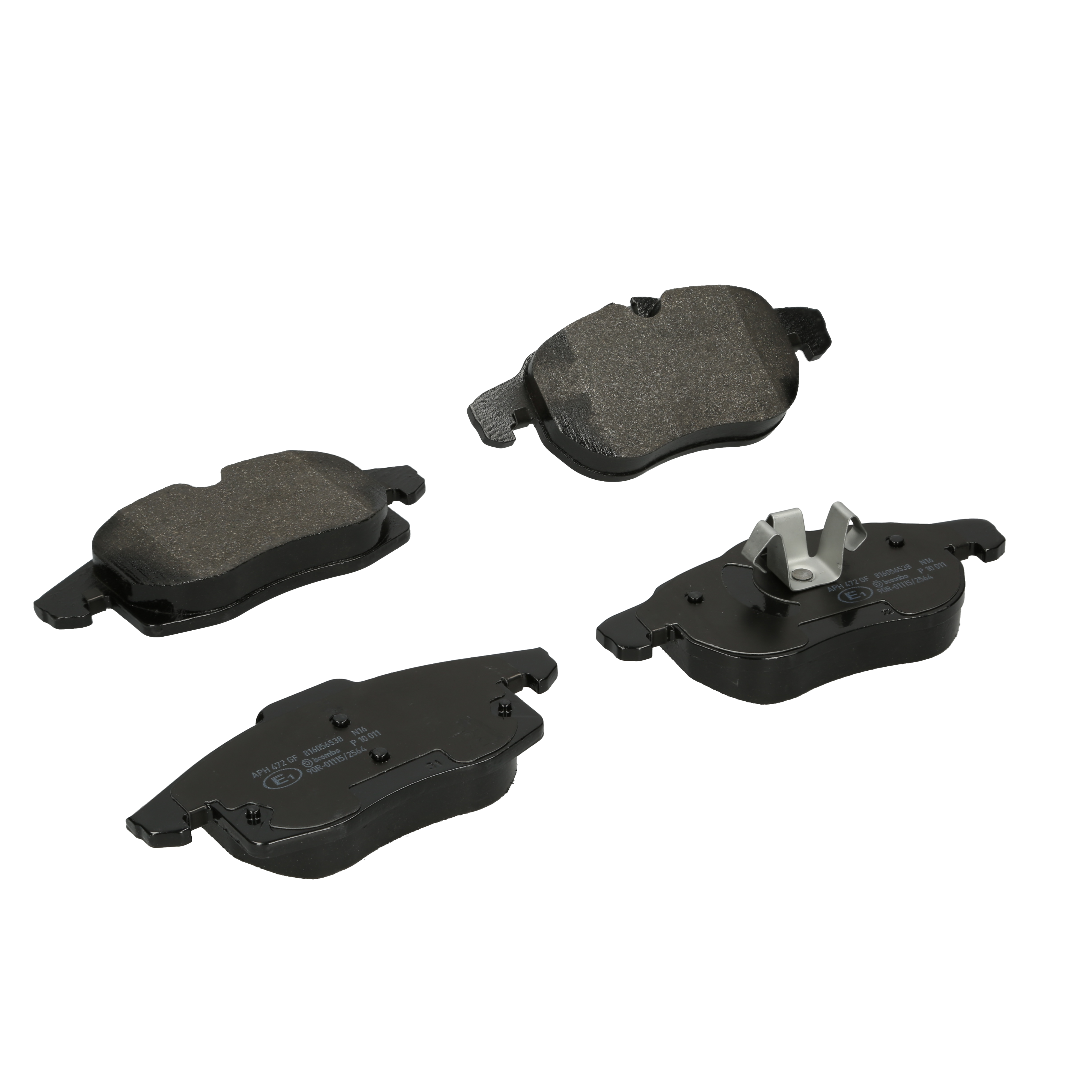 Bremsbelagsatz, Scheibenbremse 'BREMSBELÄGE, RICHTUNGSGEBUNDEN' | BREMBO (P 10 011)
