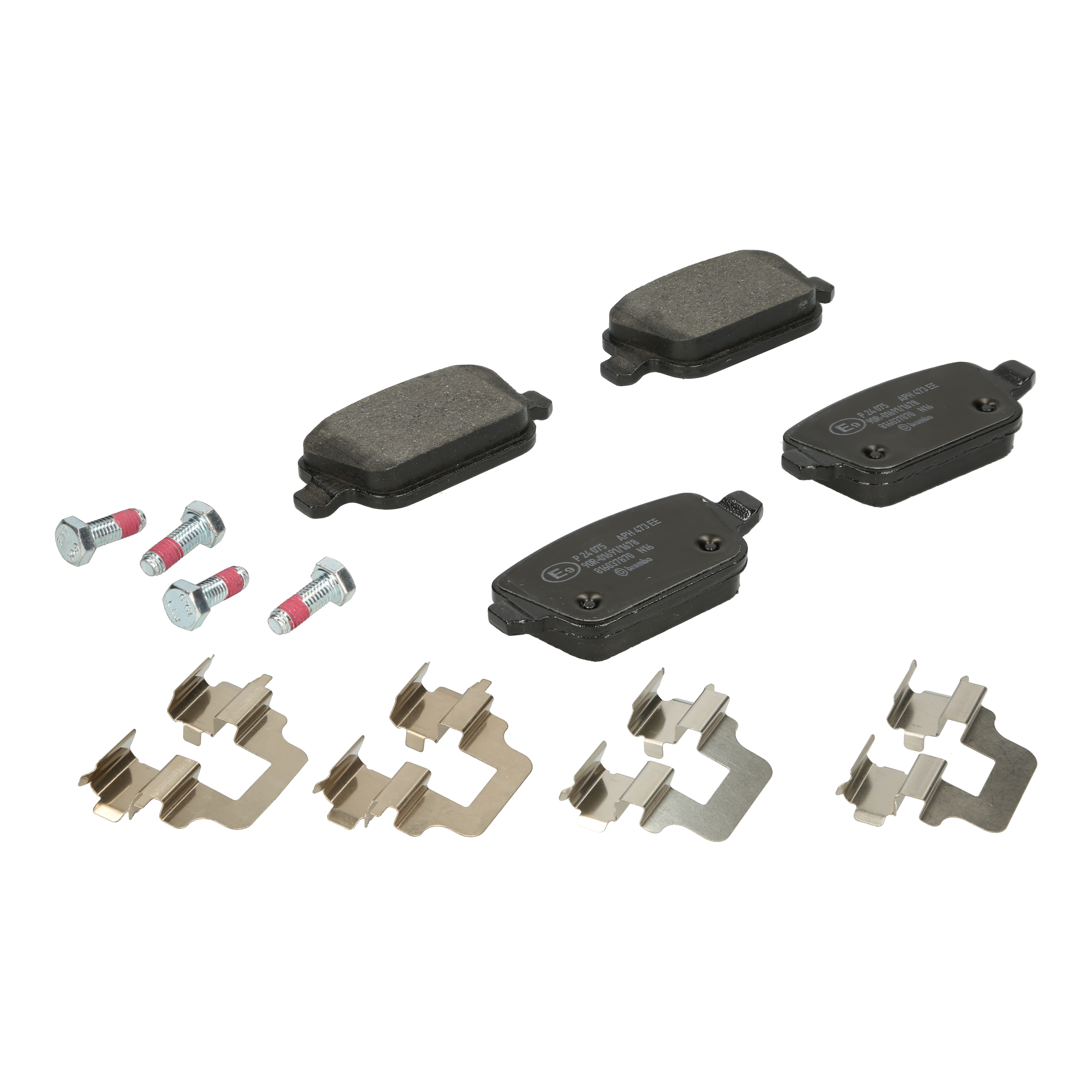 Bremsbelagsatz, Scheibenbremse | BREMBO (P 24 075)