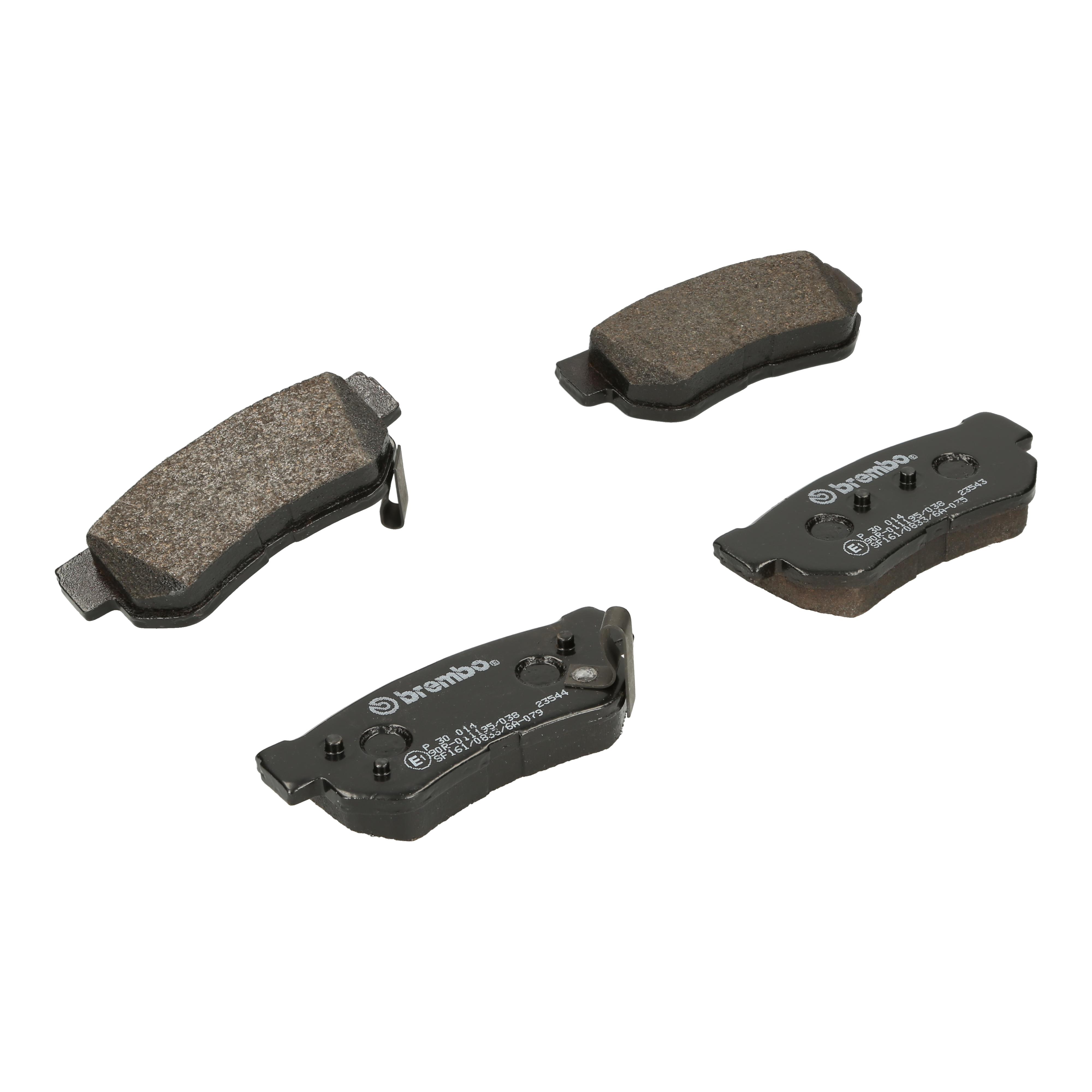Bremsbelagsatz, Scheibenbremse | BREMBO (P 30 014)
