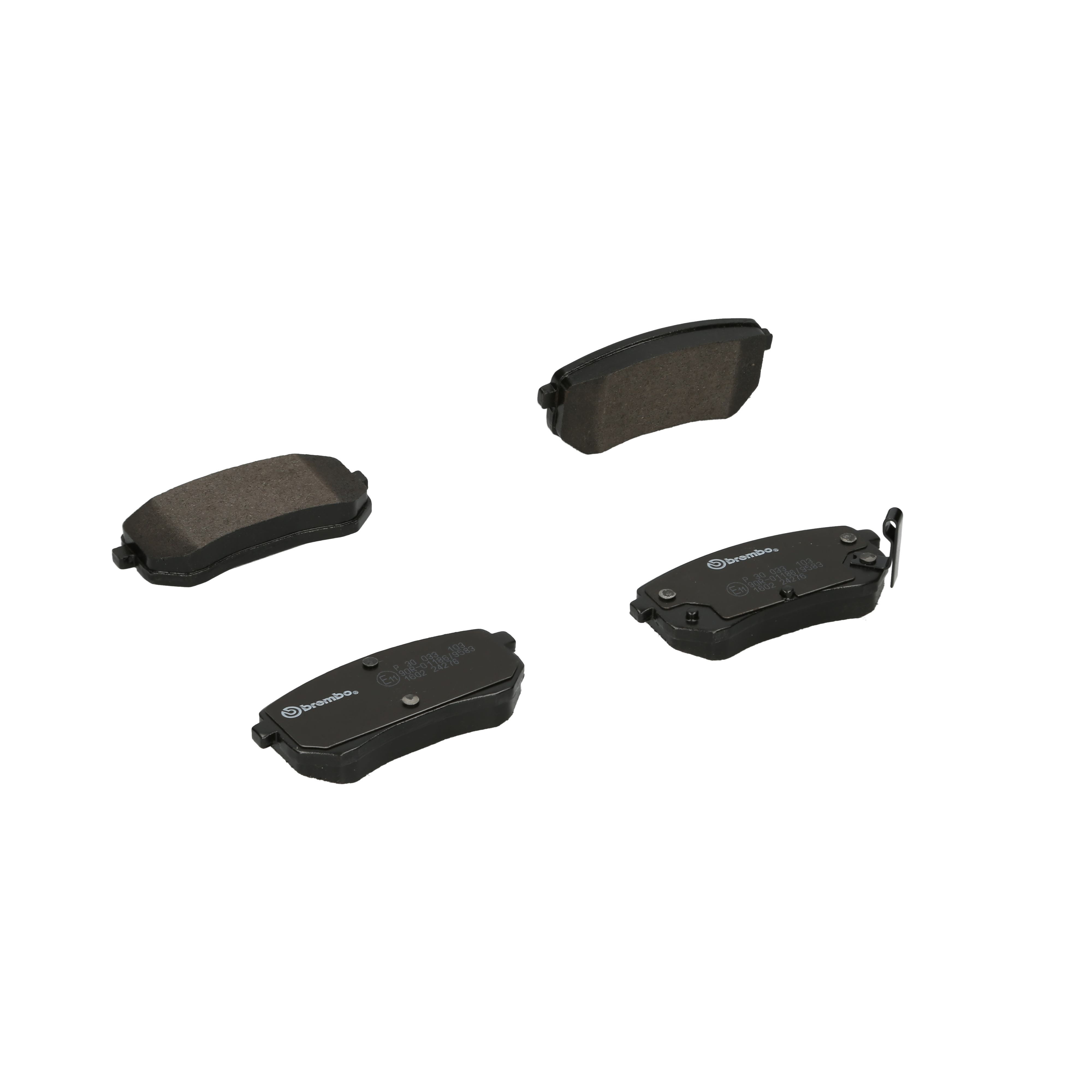 Bremsbelagsatz, Scheibenbremse | BREMBO (P 30 033)