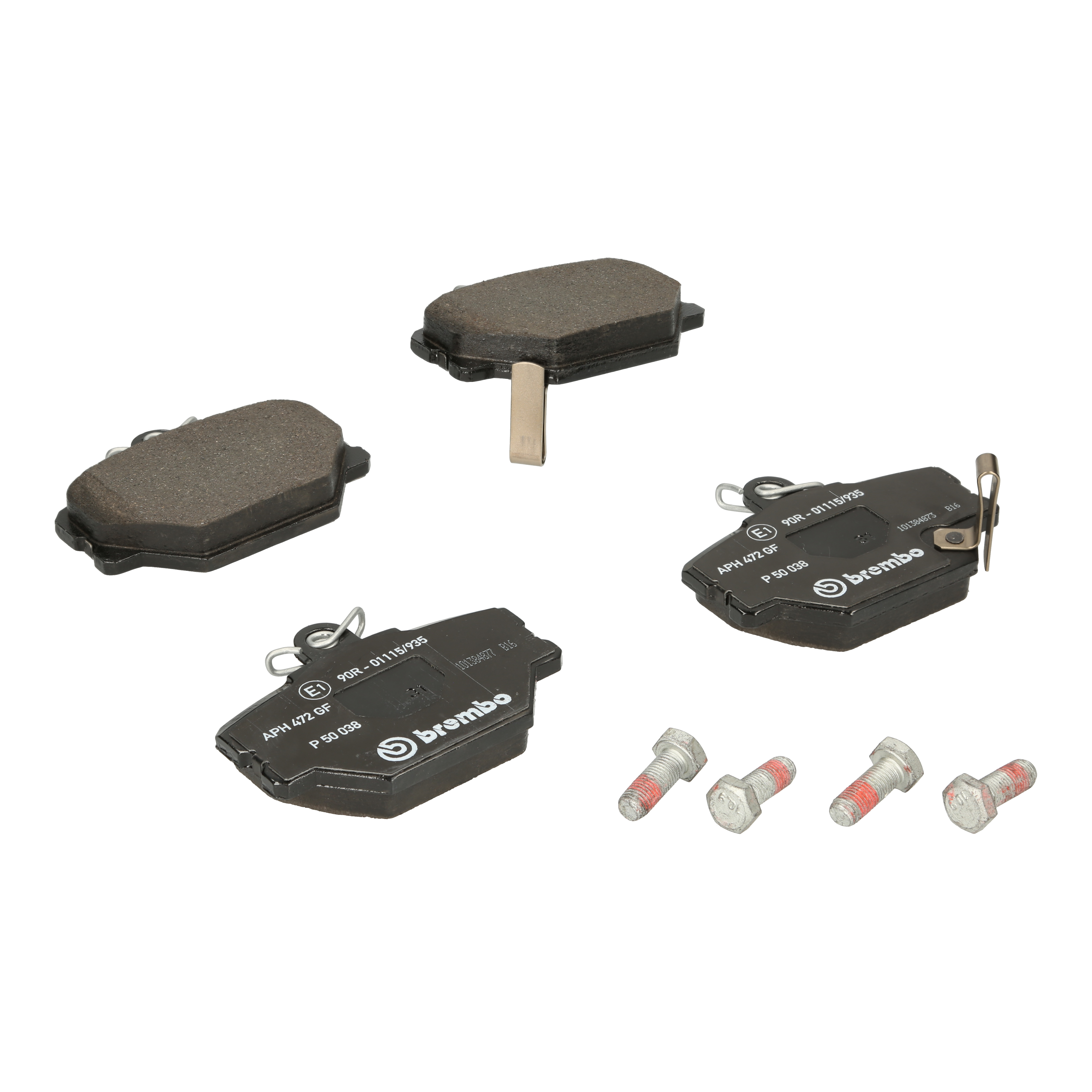 Bremsbelagsatz, Scheibenbremse | BREMBO (P 50 038)