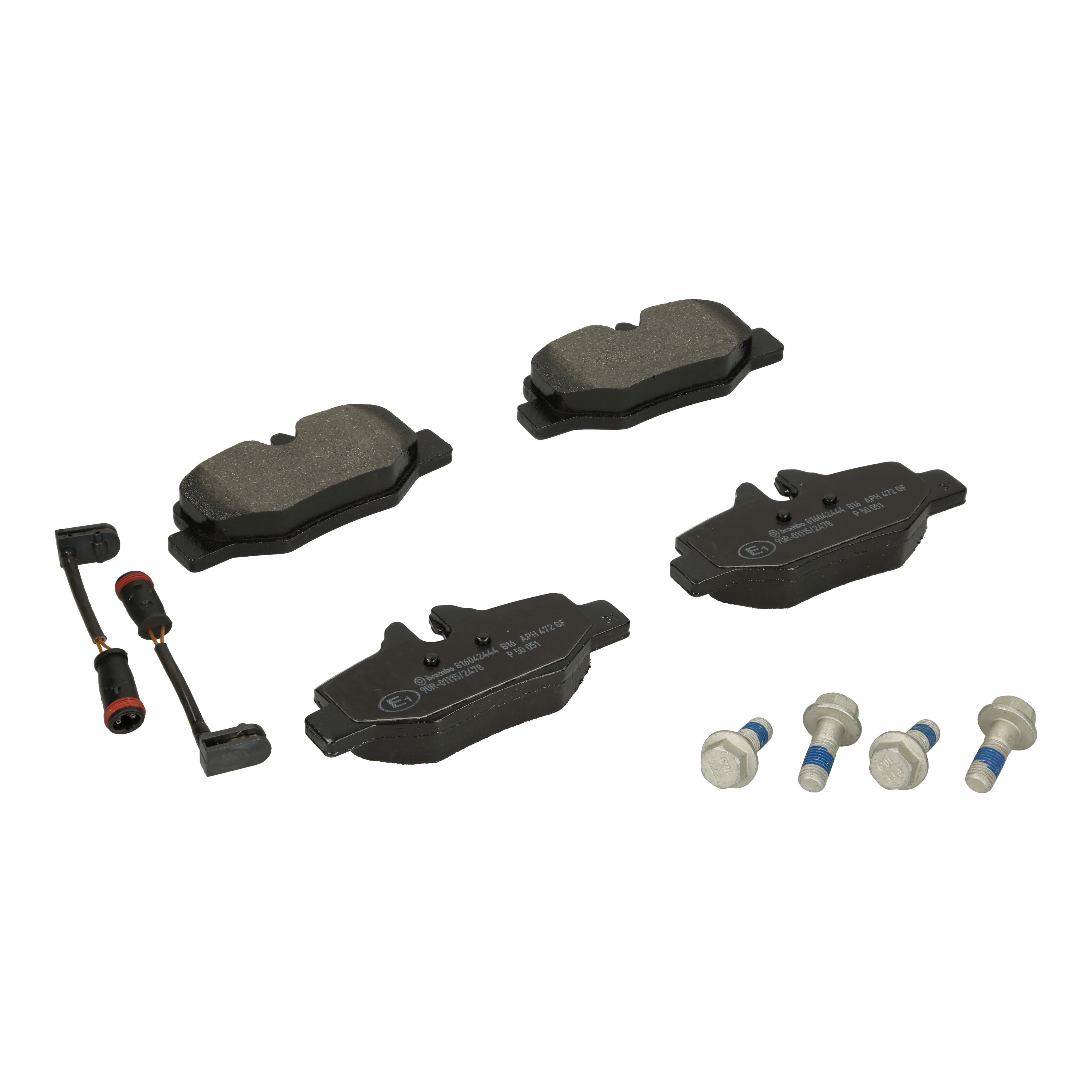 Bremsbelagsatz, Scheibenbremse | BREMBO (P 50 051)