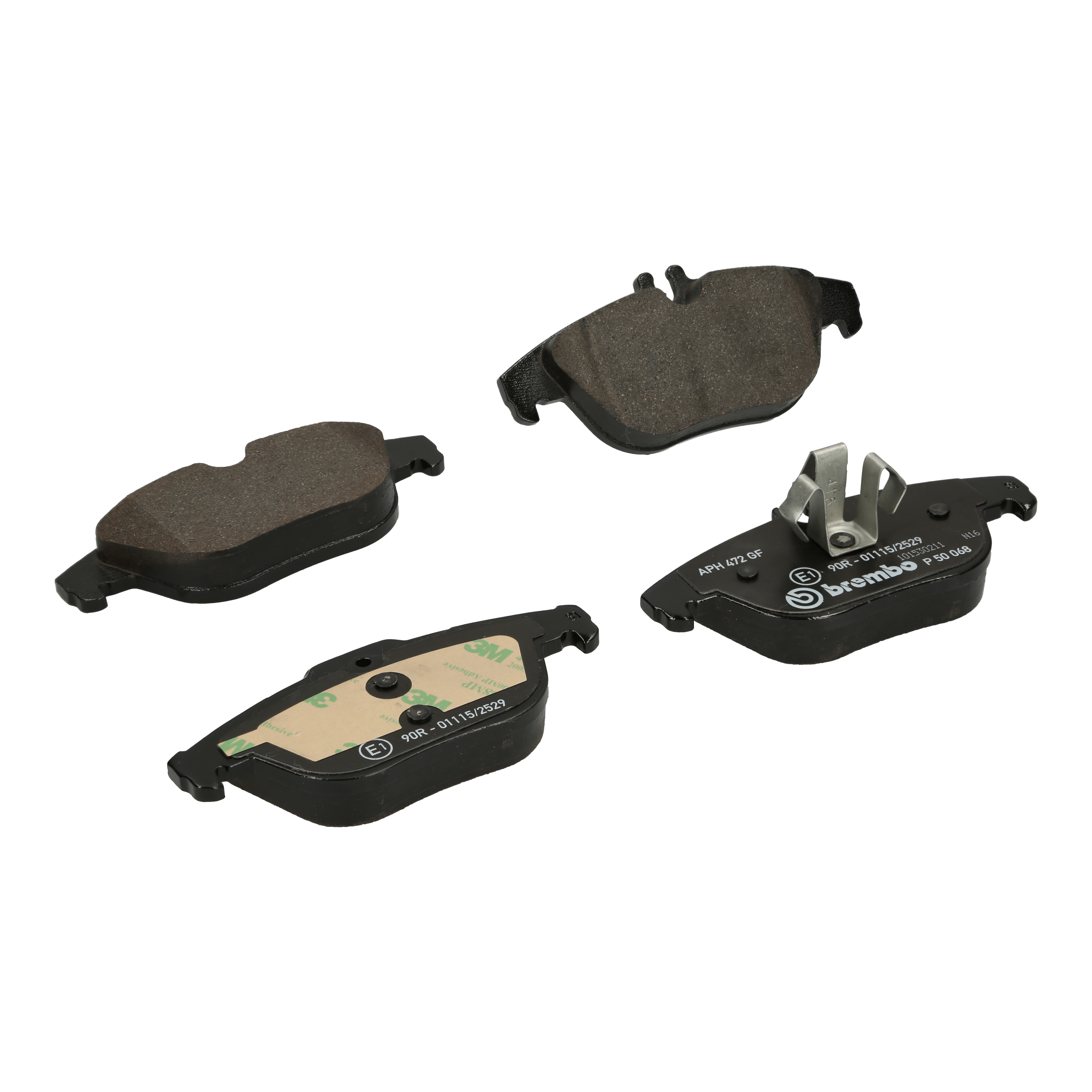 Bremsbelagsatz, Scheibenbremse | BREMBO (P 50 068)