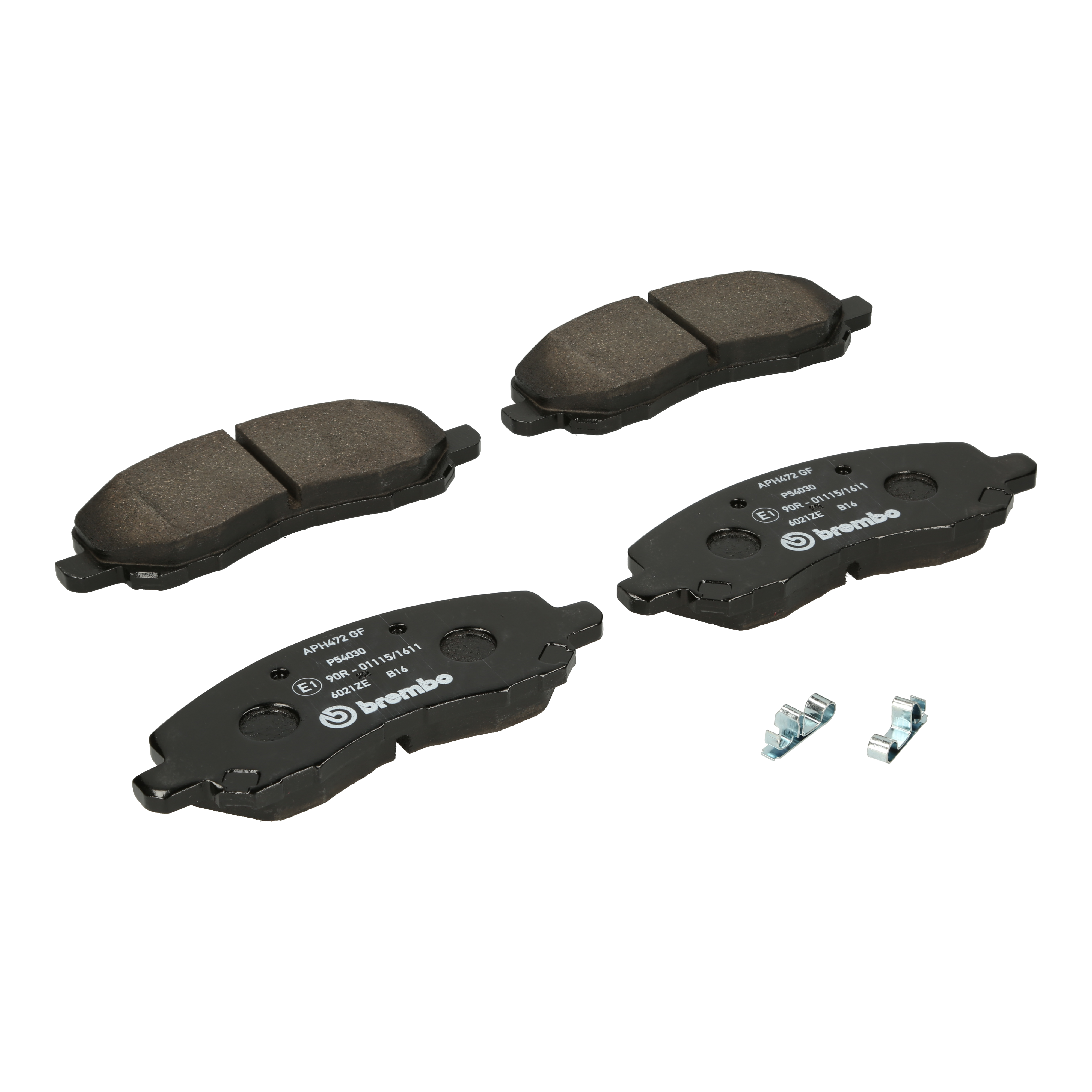 Bremsbelagsatz, Scheibenbremse | BREMBO (P 54 030)