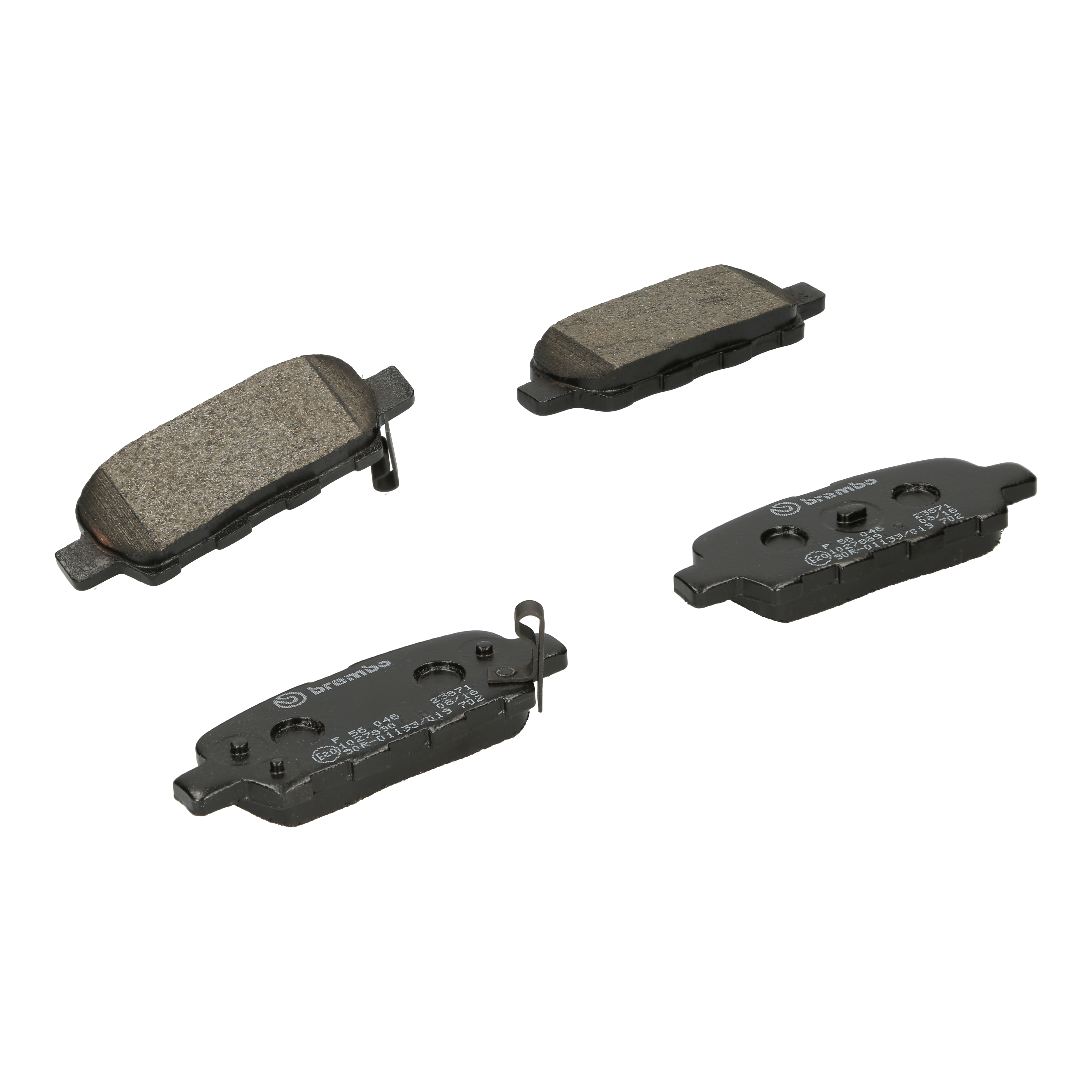 Bremsbelagsatz, Scheibenbremse | BREMBO (P 56 046)
