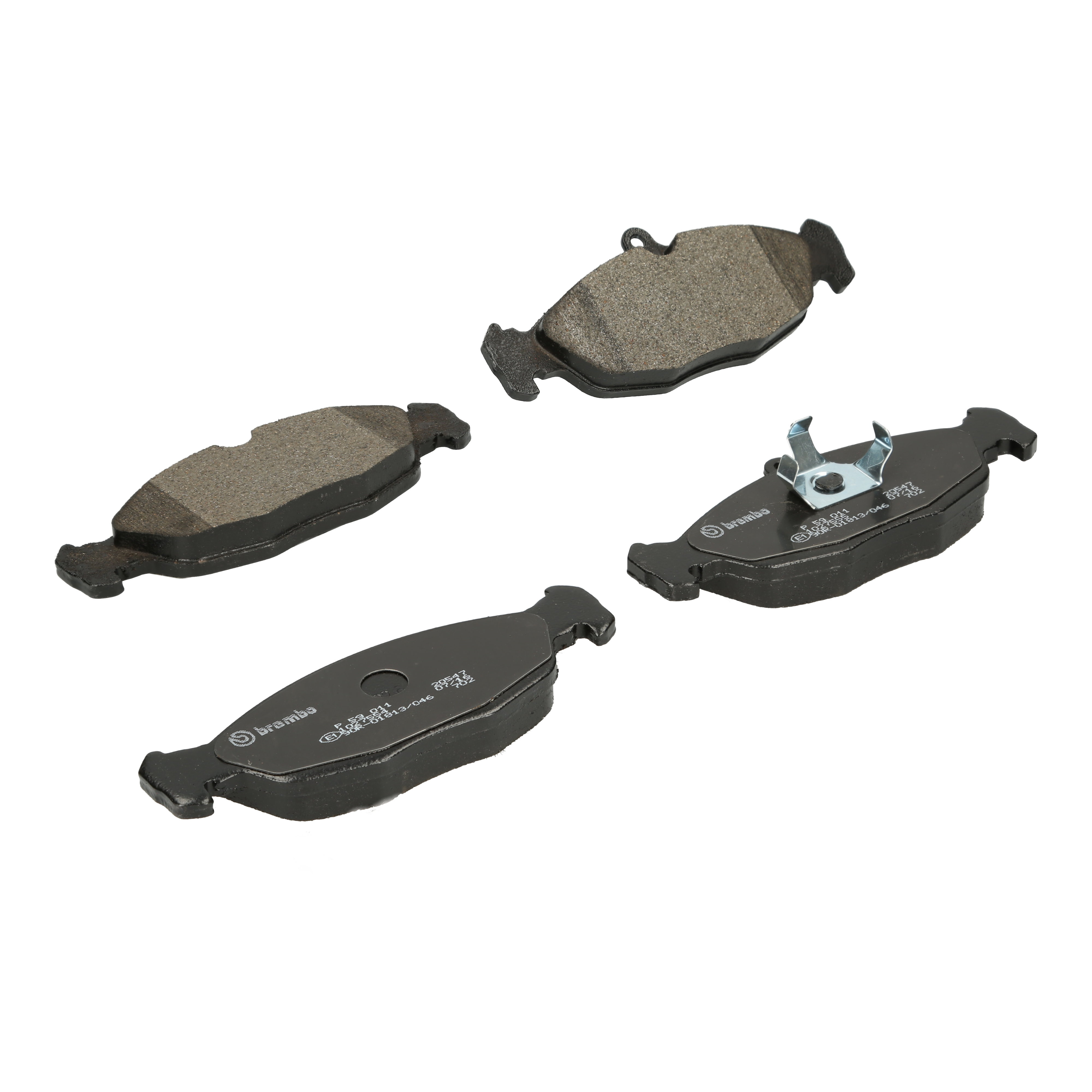 Bremsbelagsatz, Scheibenbremse | BREMBO (P 59 011)