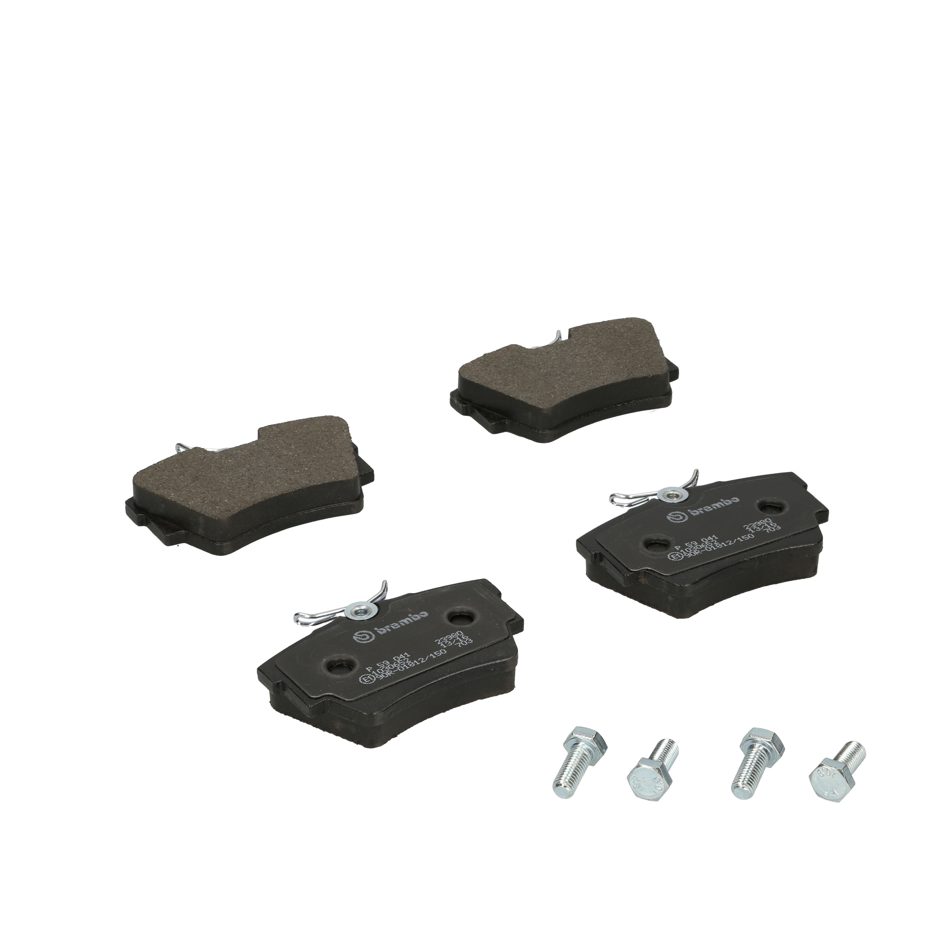 Bremsbelagsatz, Scheibenbremse | BREMBO (P 59 041)