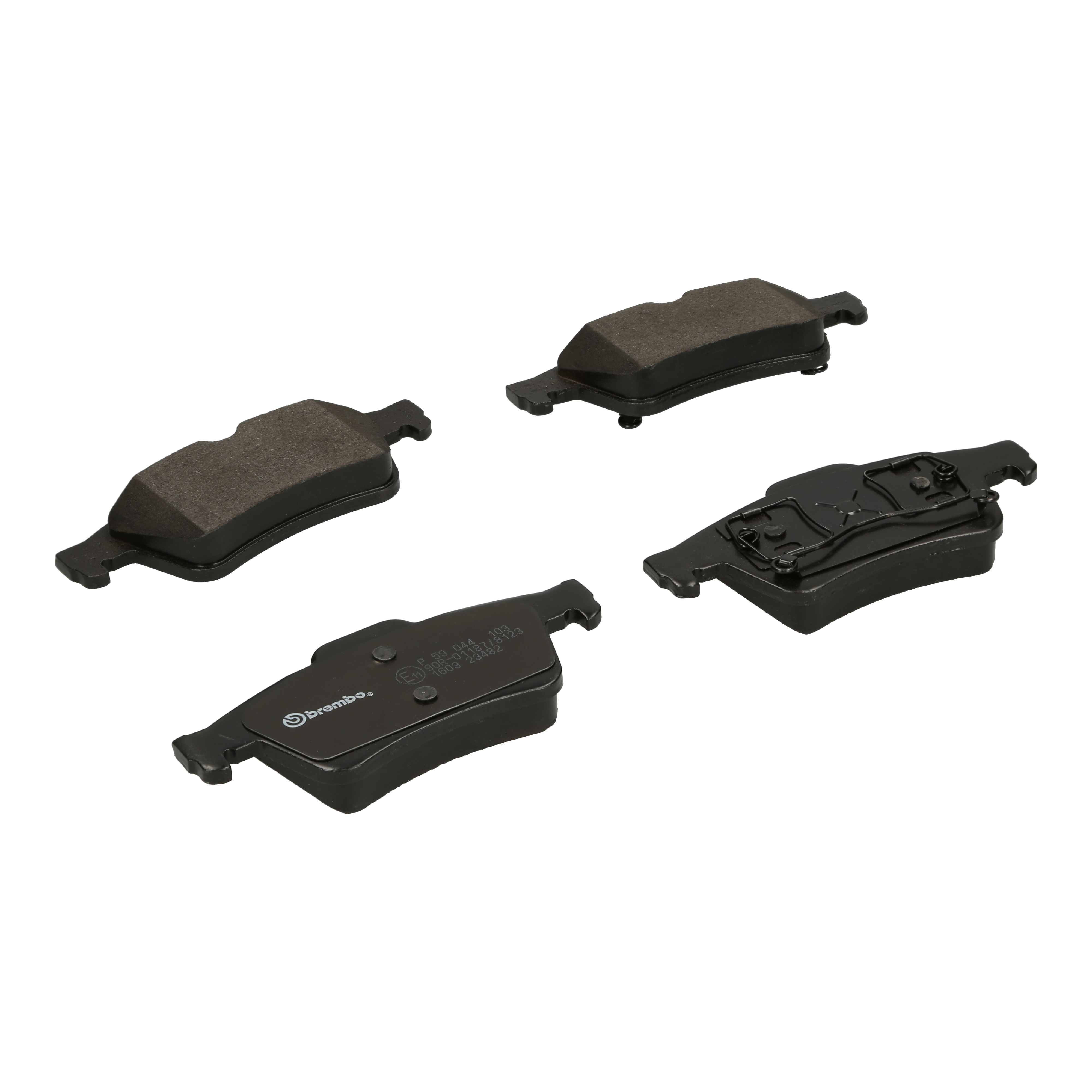 Bremsbelagsatz, Scheibenbremse | BREMBO (P 59 044)