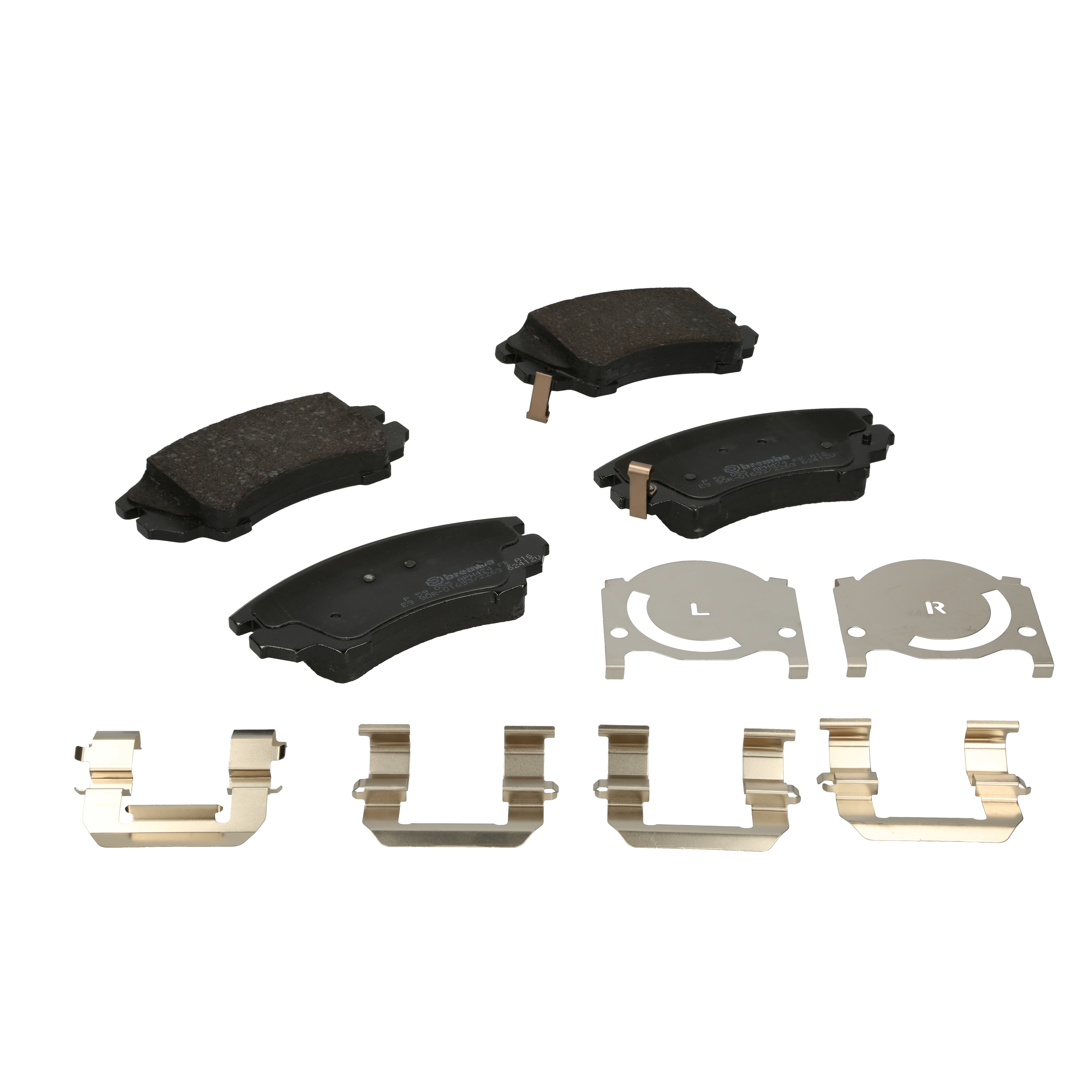 Bremsbelagsatz, Scheibenbremse 'BREMSBELÄGE, RICHTUNGSGEBUNDEN' | BREMBO (P 59 055)