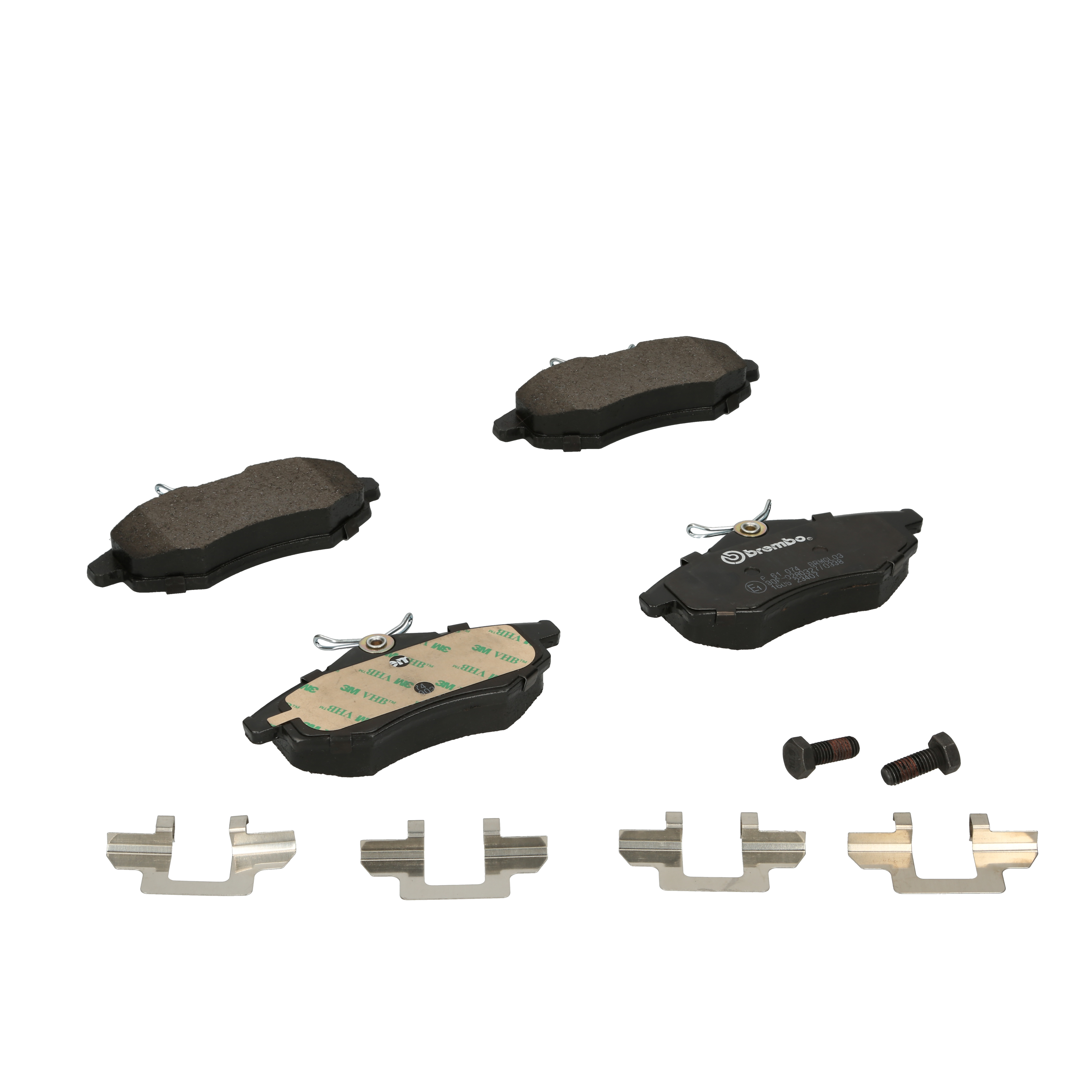 Bremsbelagsatz, Scheibenbremse | BREMBO (P 61 074)