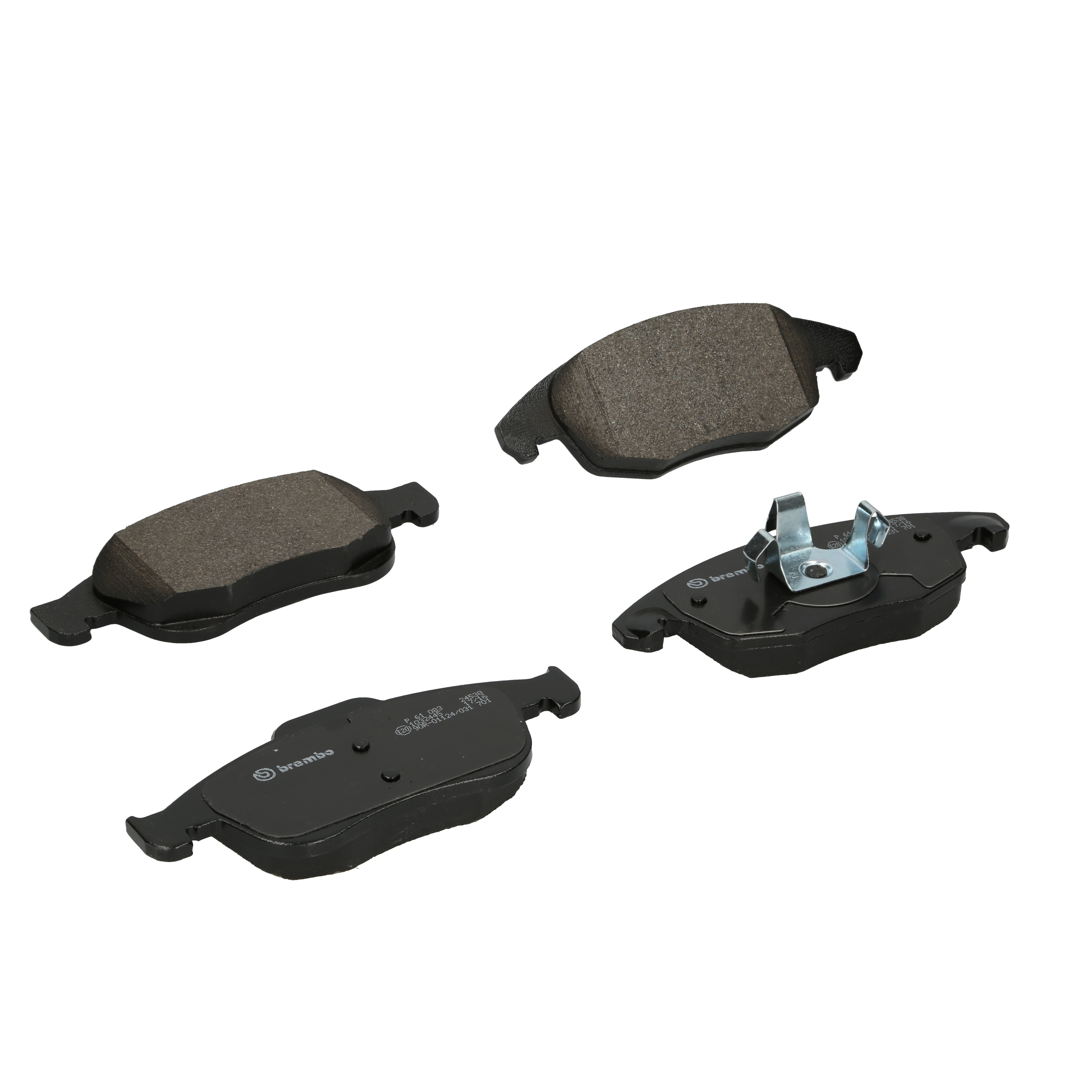 Bremsbelagsatz, Scheibenbremse | BREMBO (P 61 083)