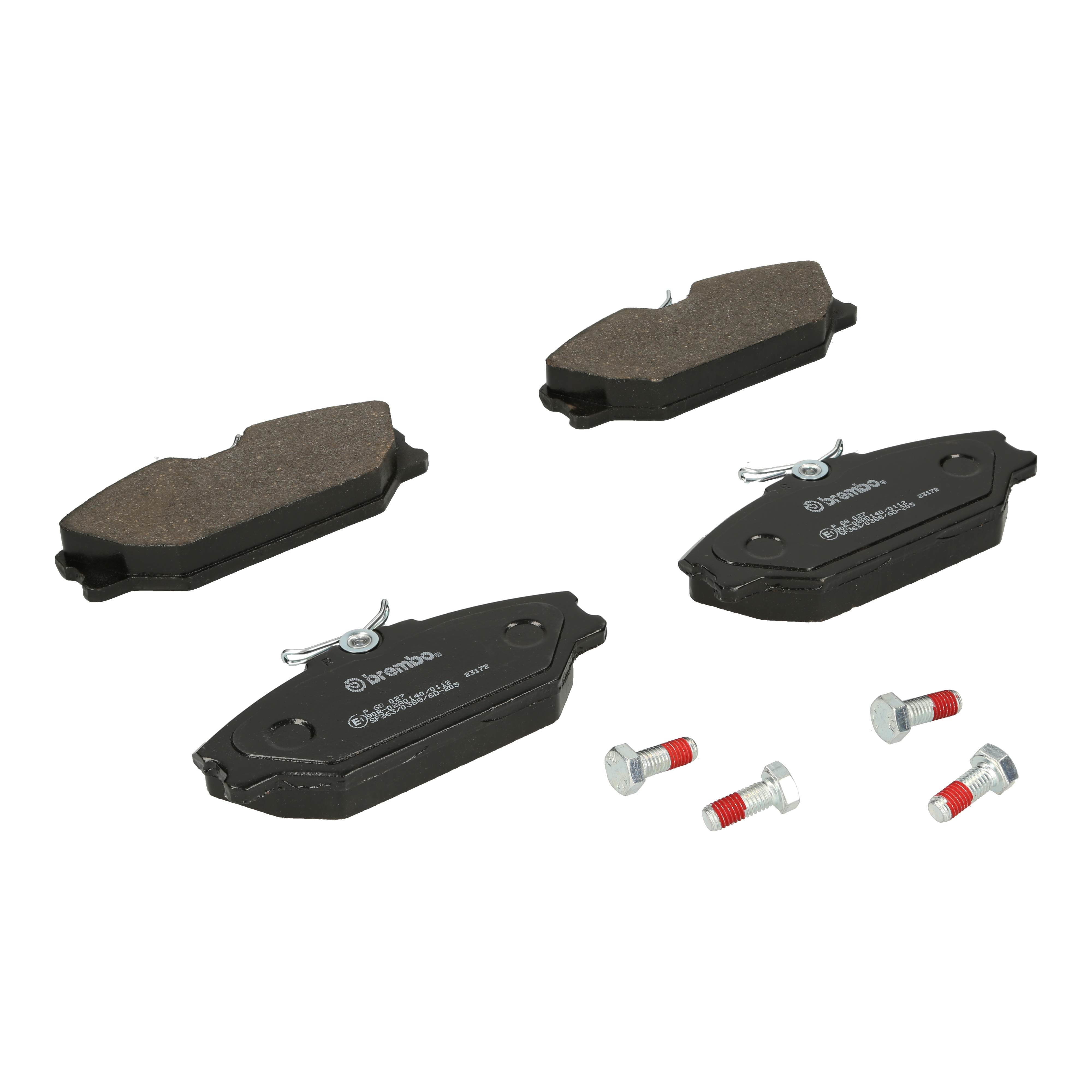 Bremsbelagsatz, Scheibenbremse | BREMBO (P 68 027)