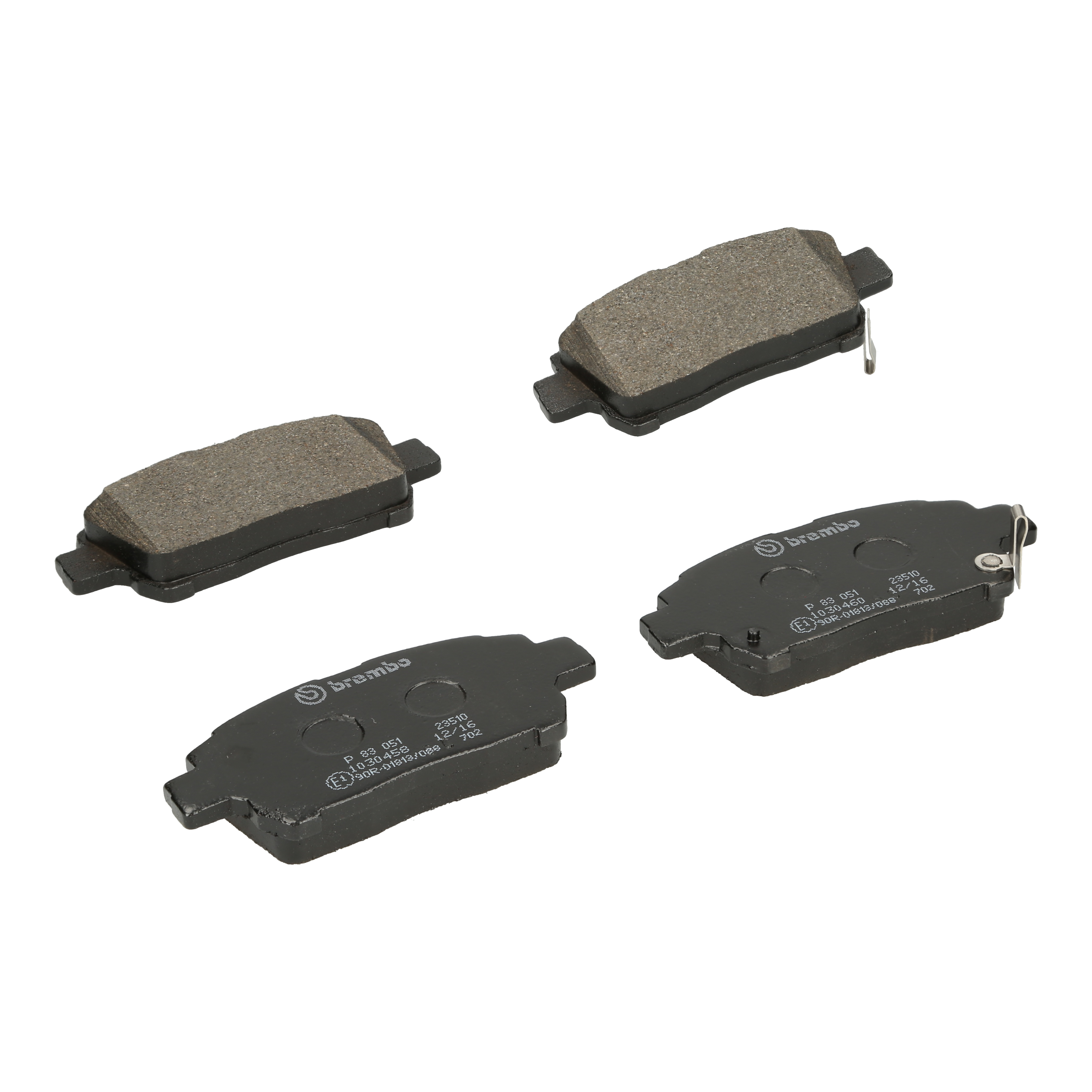 Bremsbelagsatz, Scheibenbremse | BREMBO (P 83 051)